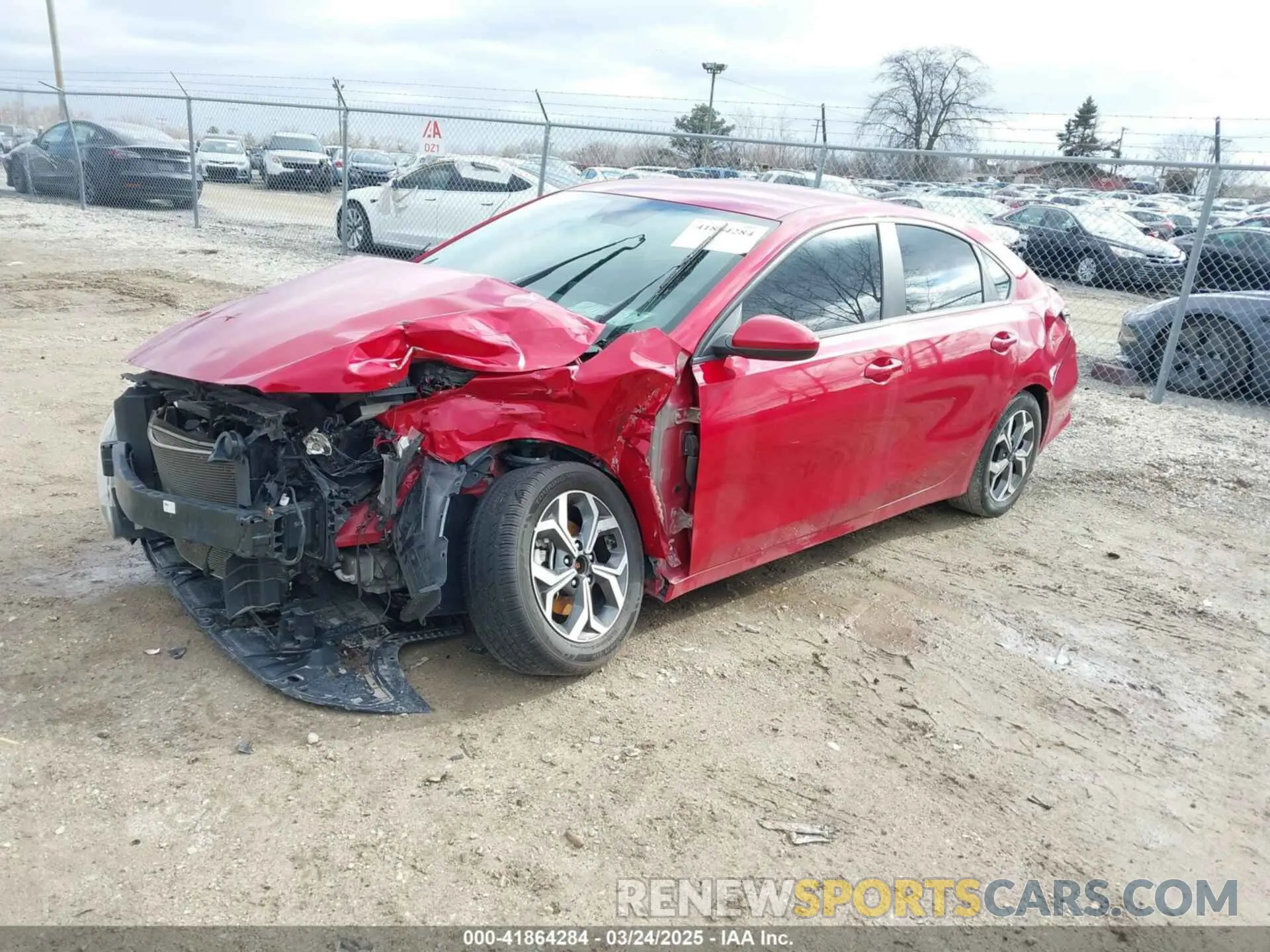 2 Фотография поврежденного автомобиля 3KPF24AD4ME378932 KIA FORTE 2021