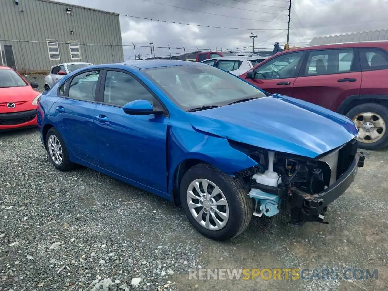 4 Фотография поврежденного автомобиля 3KPF24AD4ME399411 KIA FORTE 2021