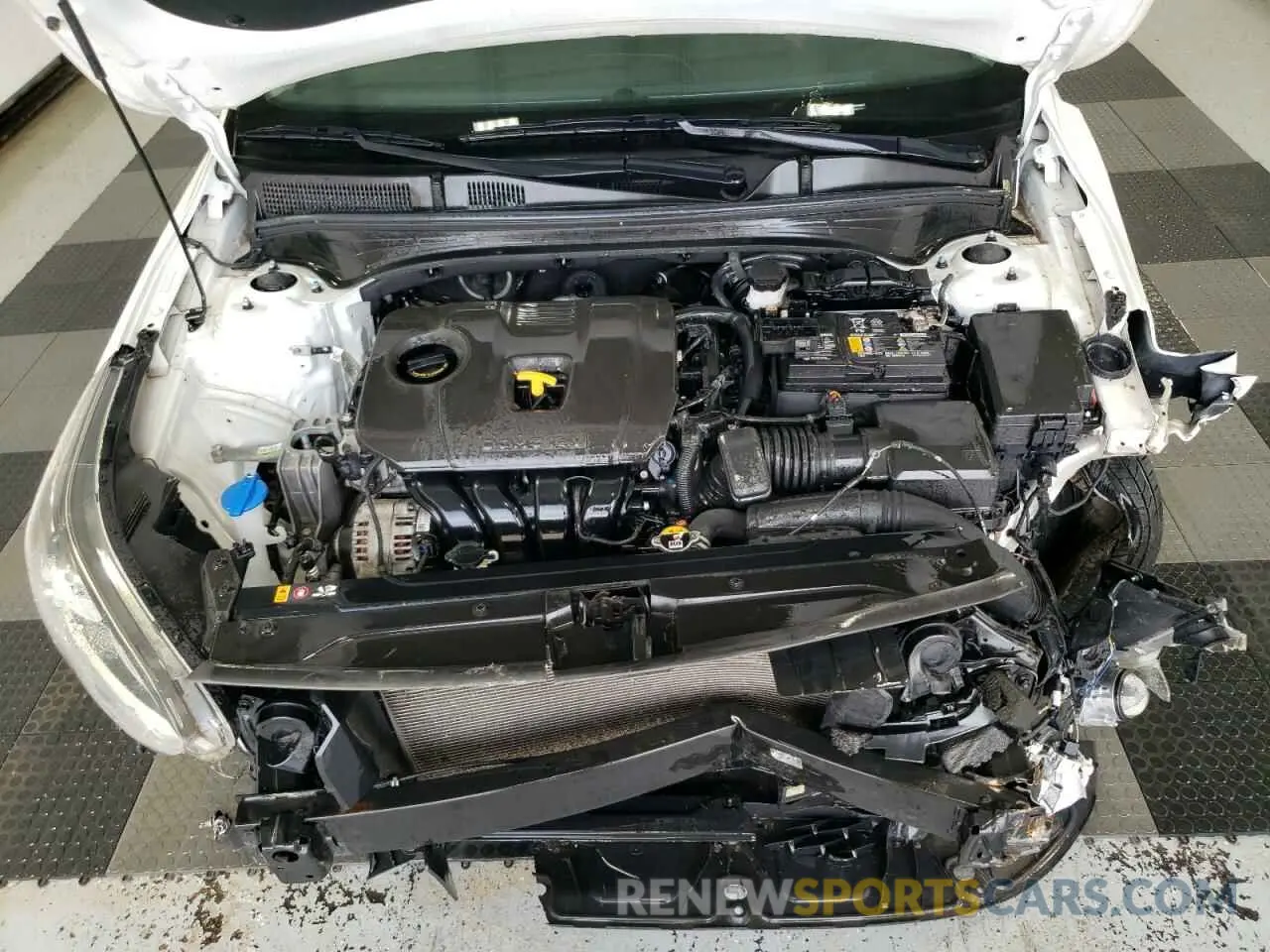 11 Photograph of a damaged car 3KPF24AD4ME402727 KIA FORTE 2021