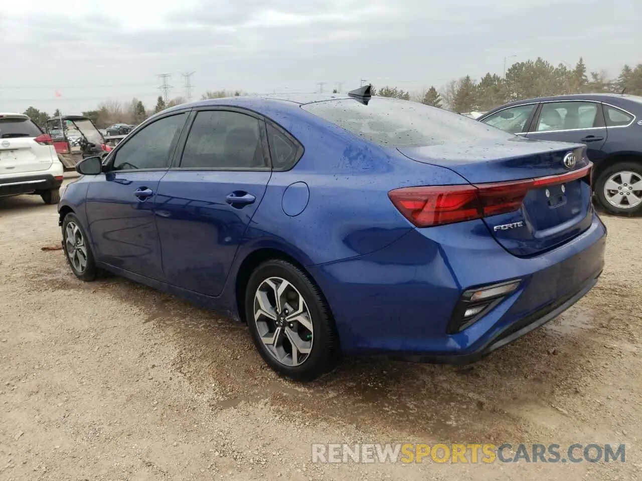 2 Photograph of a damaged car 3KPF24AD5ME264339 KIA FORTE 2021