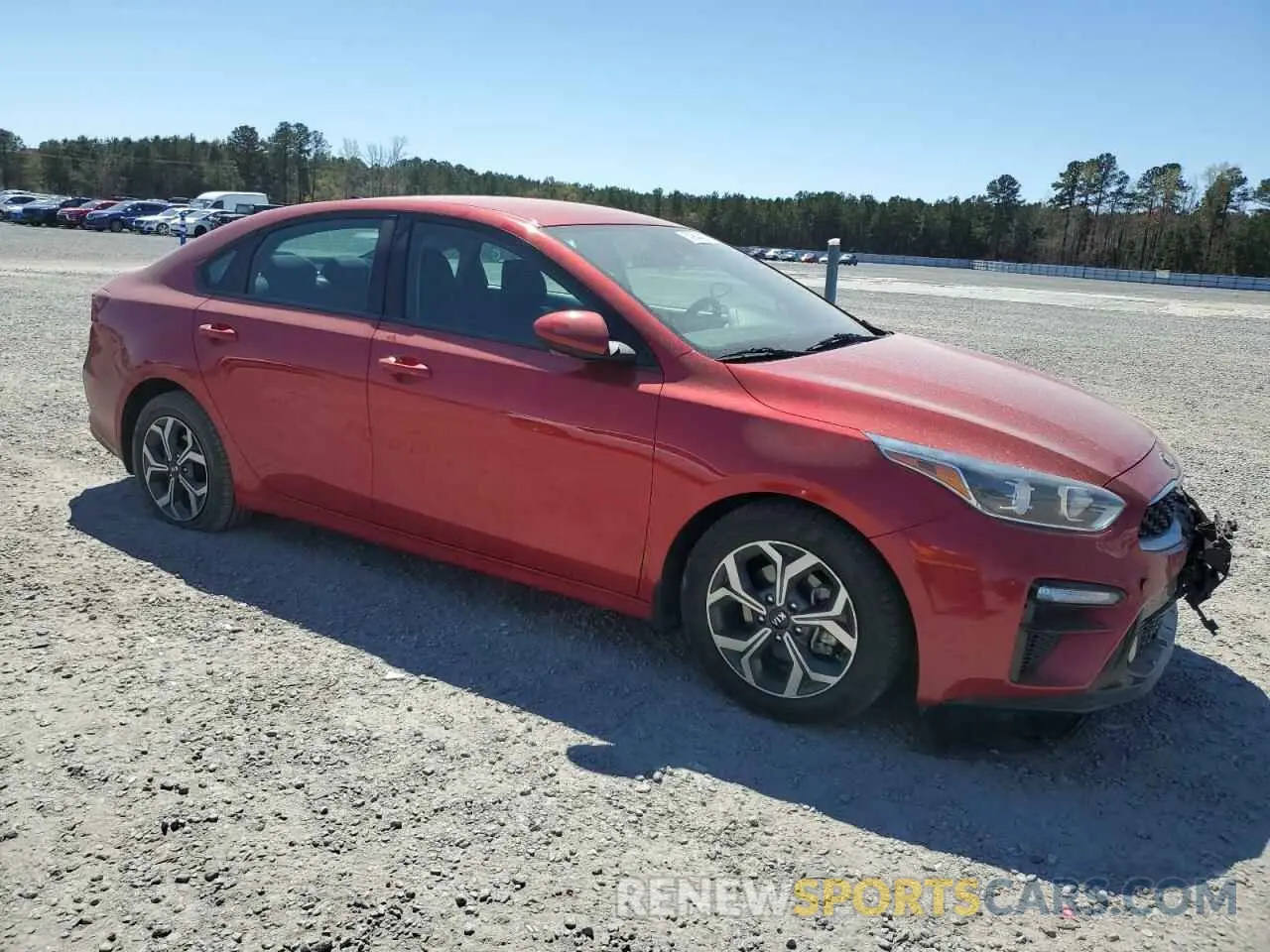4 Photograph of a damaged car 3KPF24AD5ME265443 KIA FORTE 2021