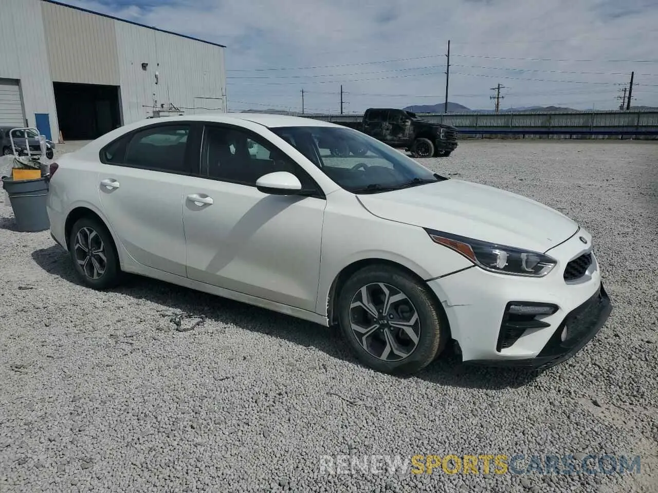 4 Photograph of a damaged car 3KPF24AD5ME272649 KIA FORTE 2021