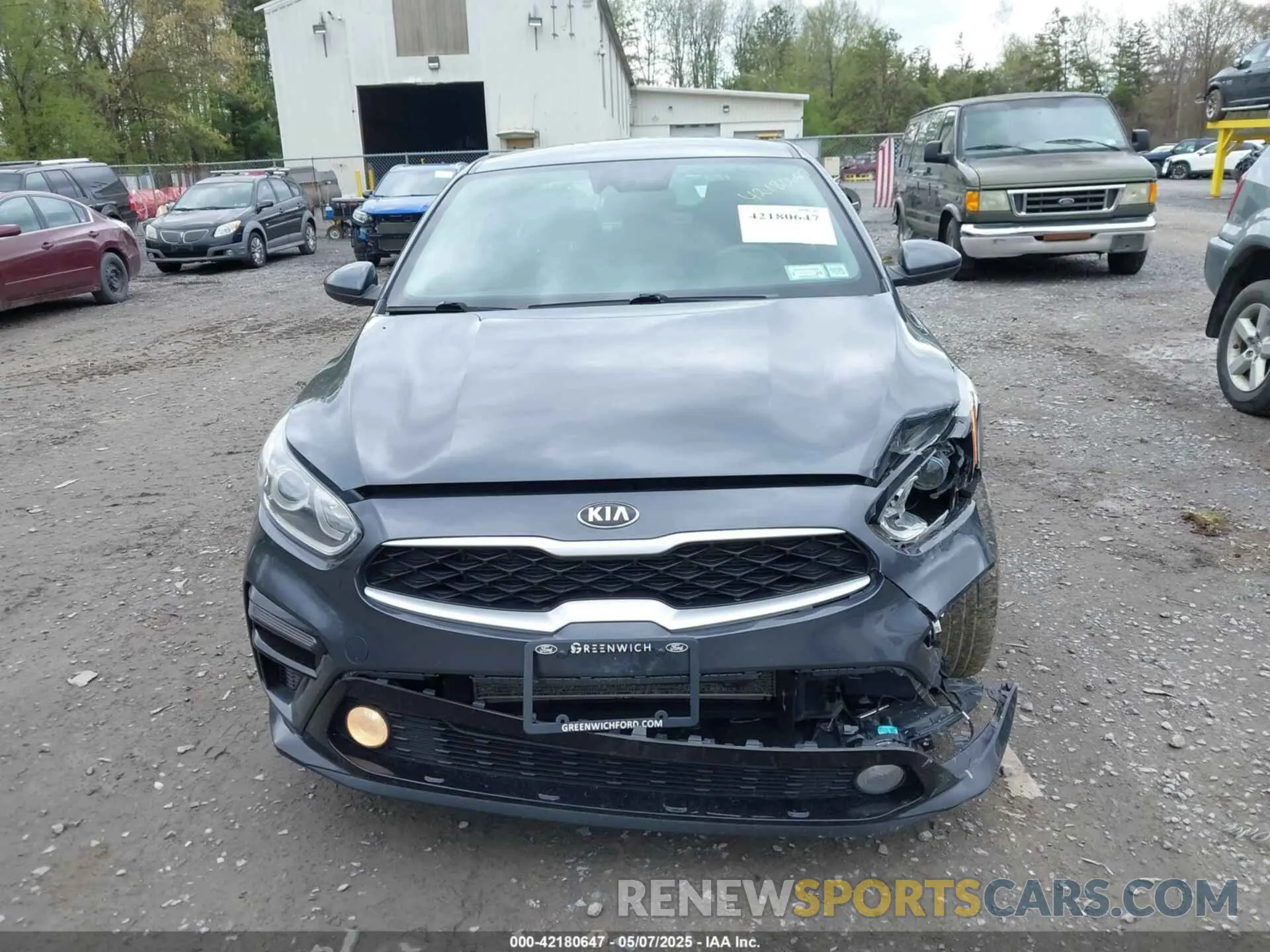 12 Photograph of a damaged car 3KPF24AD5ME274305 KIA FORTE 2021