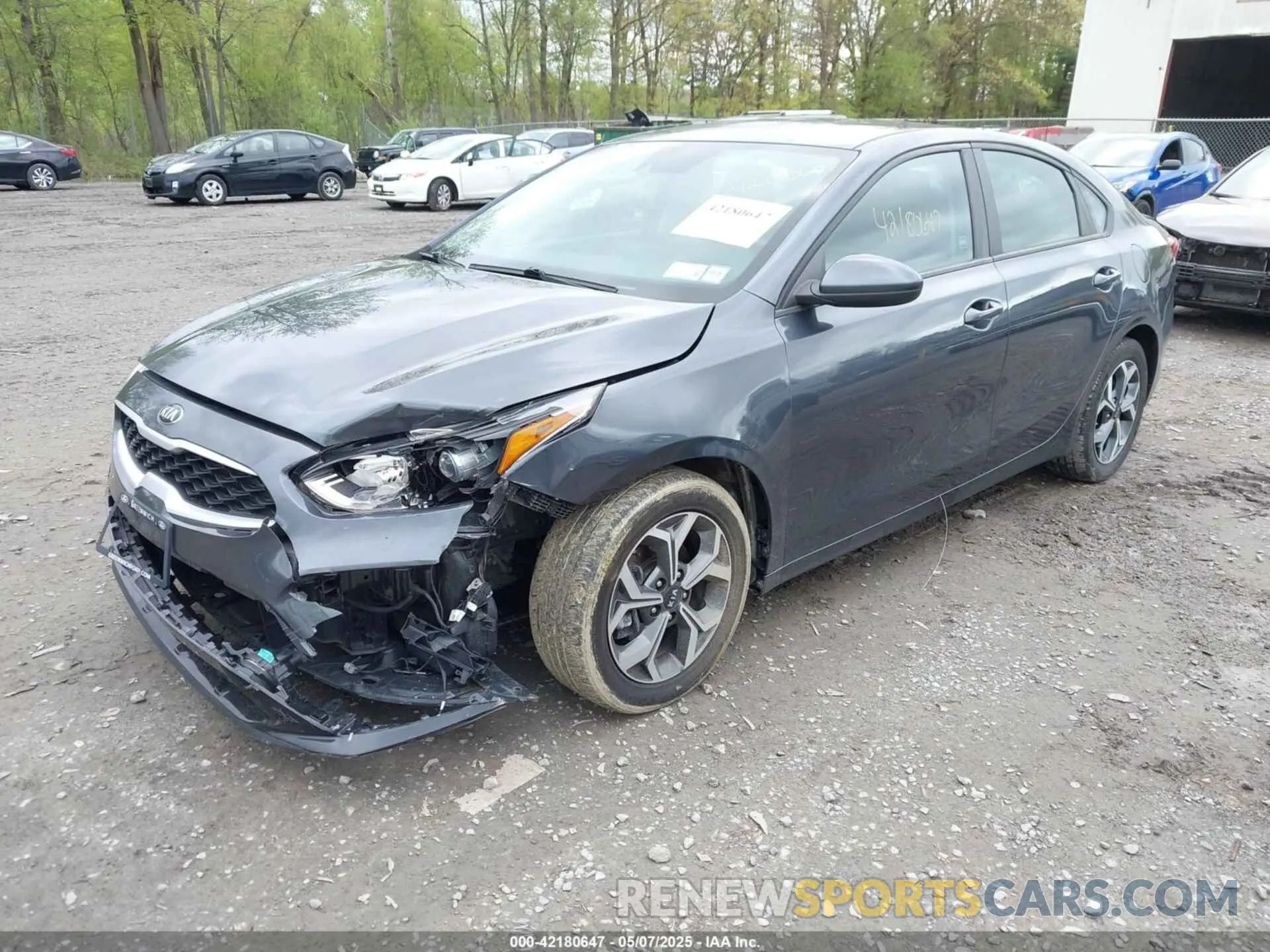 2 Photograph of a damaged car 3KPF24AD5ME274305 KIA FORTE 2021