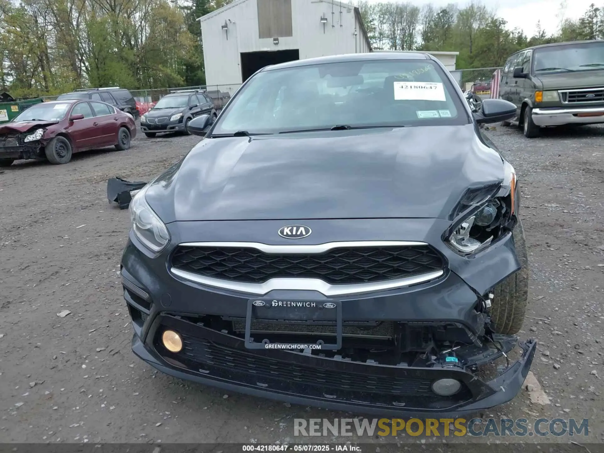 6 Photograph of a damaged car 3KPF24AD5ME274305 KIA FORTE 2021
