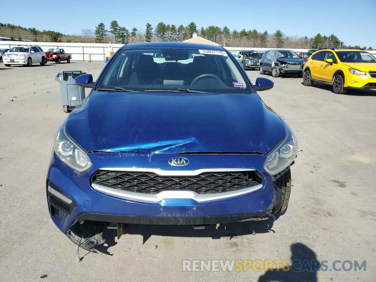 5 Фотография поврежденного автомобиля 3KPF24AD5ME284042 KIA FORTE 2021