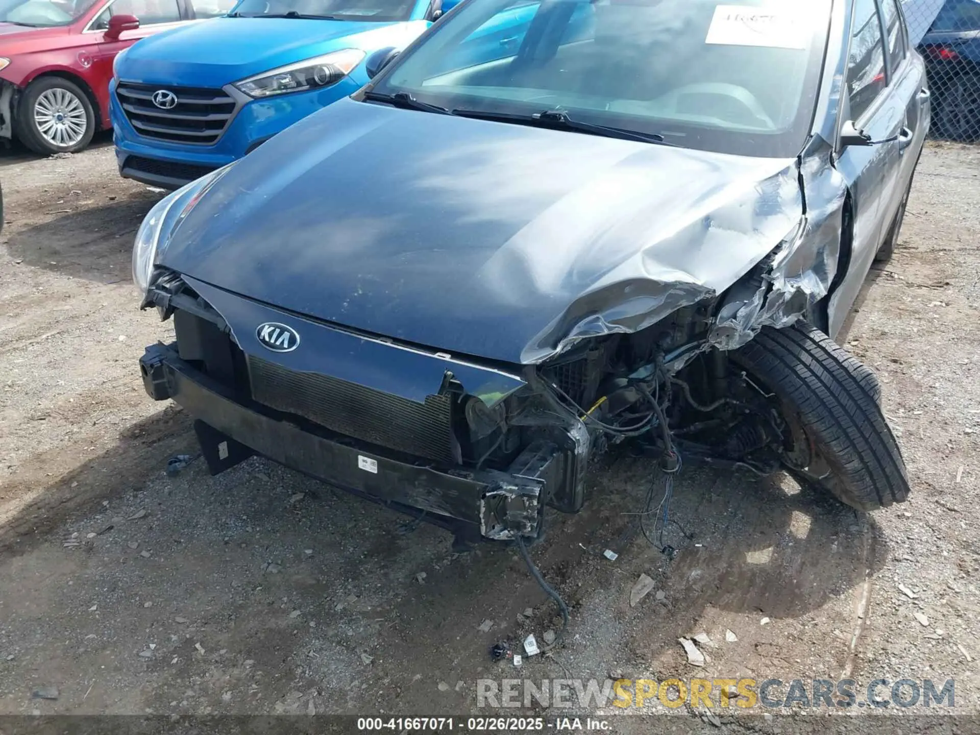6 Photograph of a damaged car 3KPF24AD5ME292089 KIA FORTE 2021