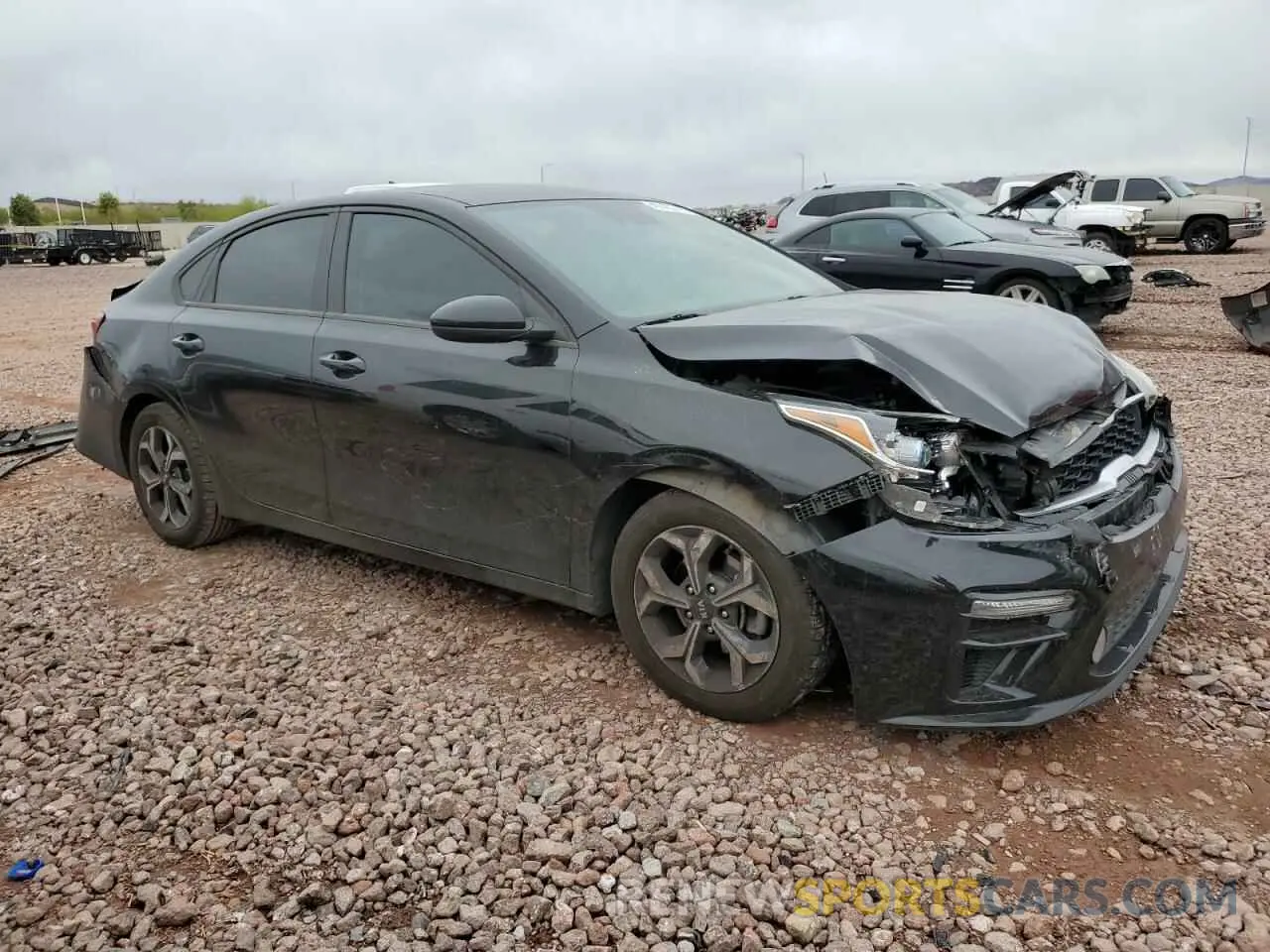 4 Фотография поврежденного автомобиля 3KPF24AD5ME297499 KIA FORTE 2021