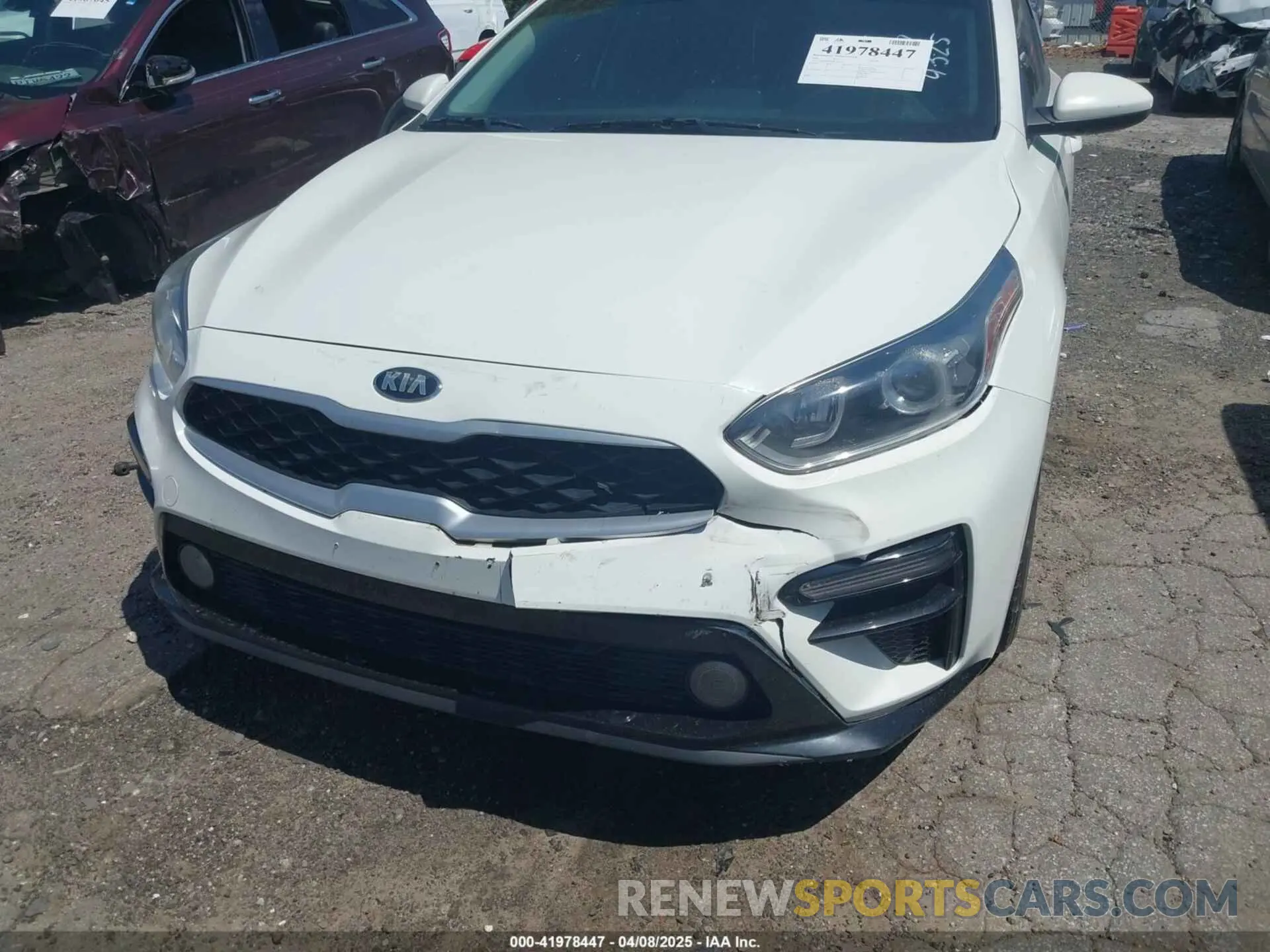 6 Photograph of a damaged car 3KPF24AD5ME335197 KIA FORTE 2021