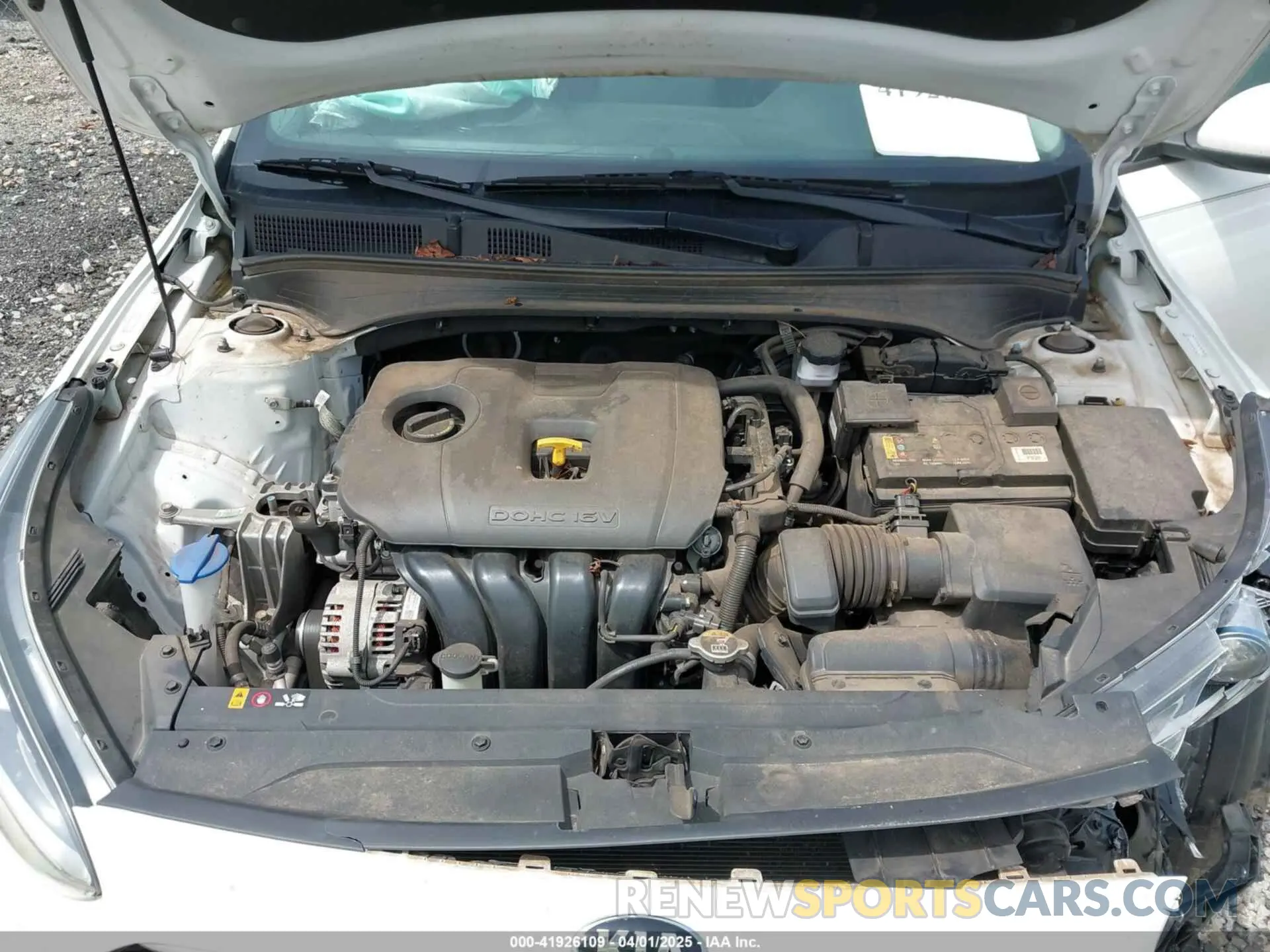 10 Фотография поврежденного автомобиля 3KPF24AD5ME335331 KIA FORTE 2021