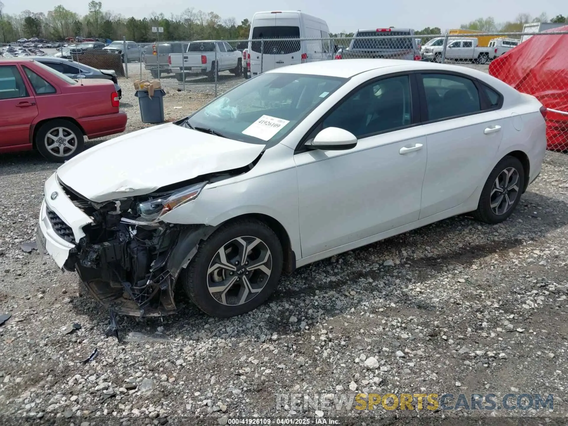 2 Фотография поврежденного автомобиля 3KPF24AD5ME335331 KIA FORTE 2021