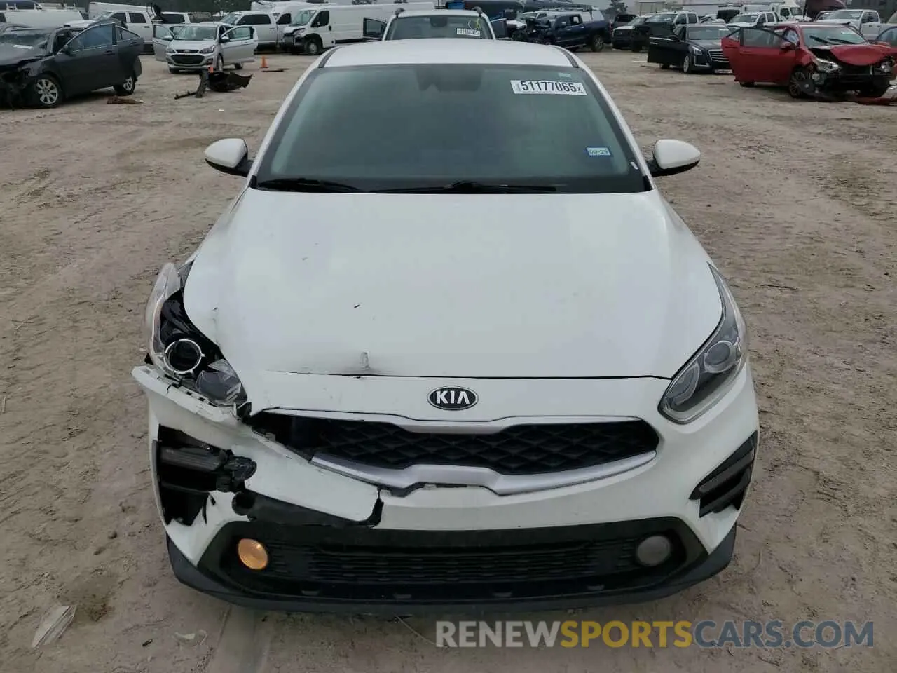 5 Фотография поврежденного автомобиля 3KPF24AD5ME335832 KIA FORTE 2021