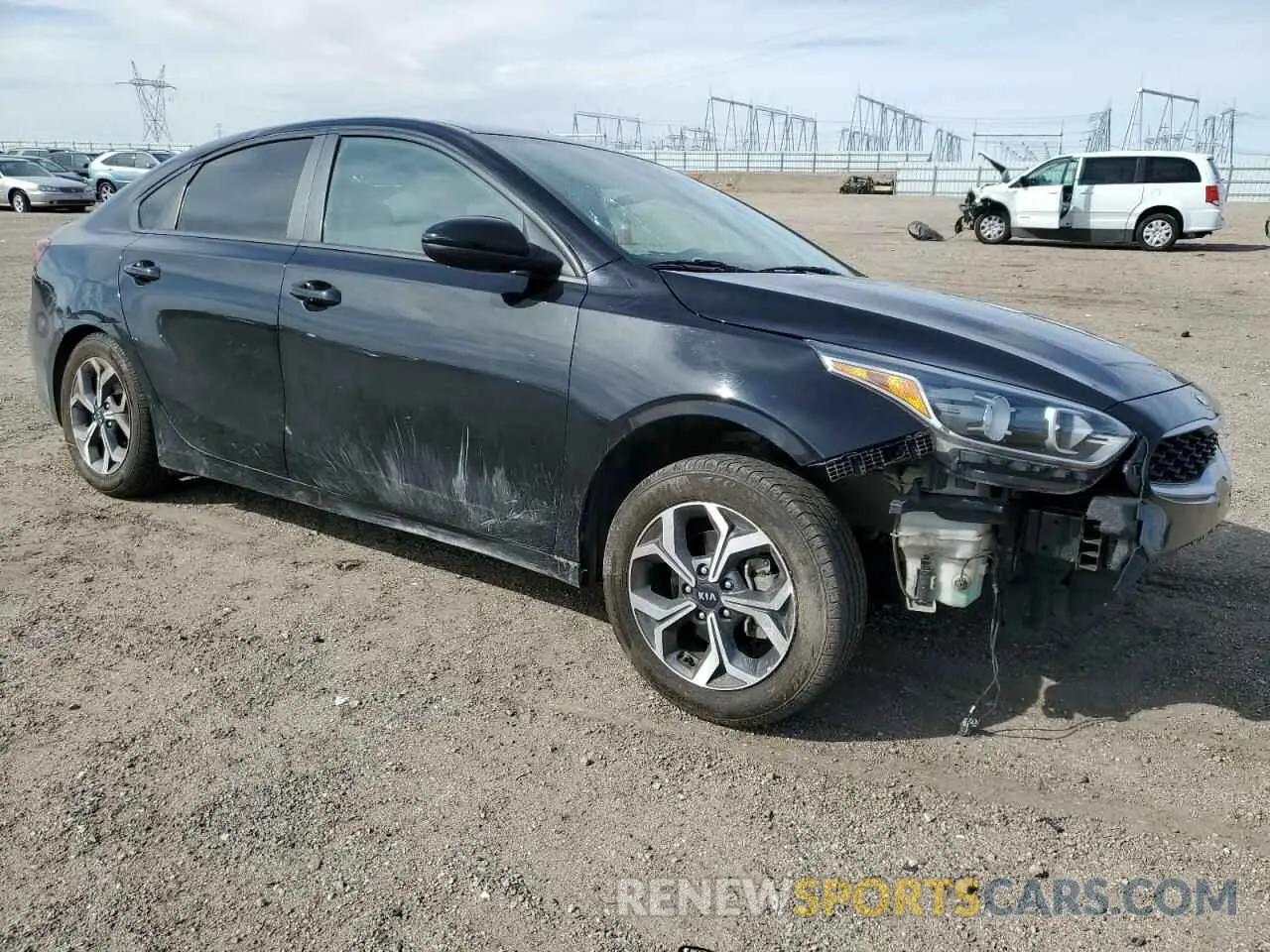 4 Фотография поврежденного автомобиля 3KPF24AD5ME349701 KIA FORTE 2021