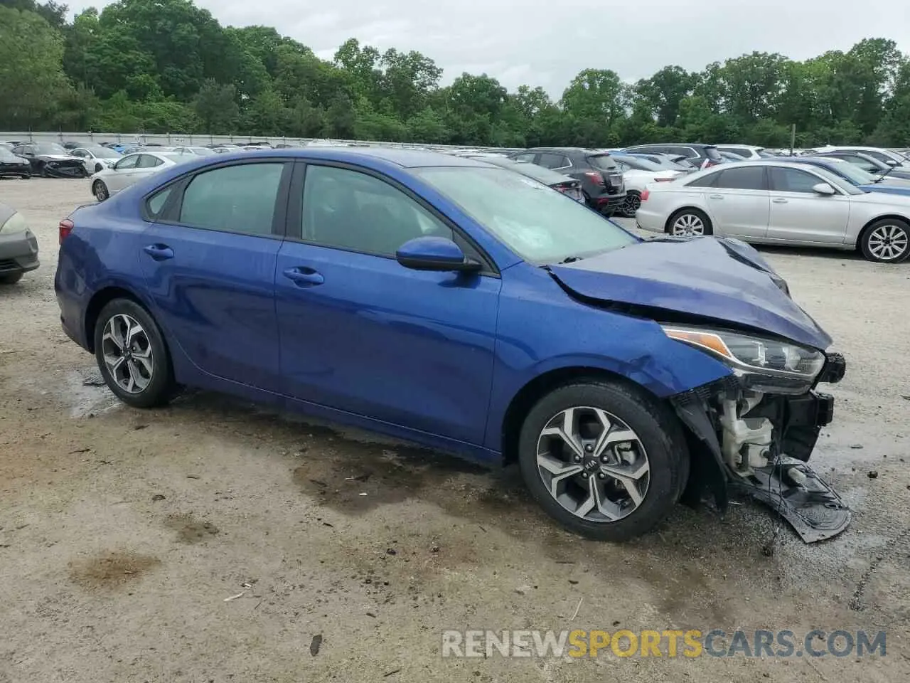 4 Фотография поврежденного автомобиля 3KPF24AD5ME354297 KIA FORTE 2021