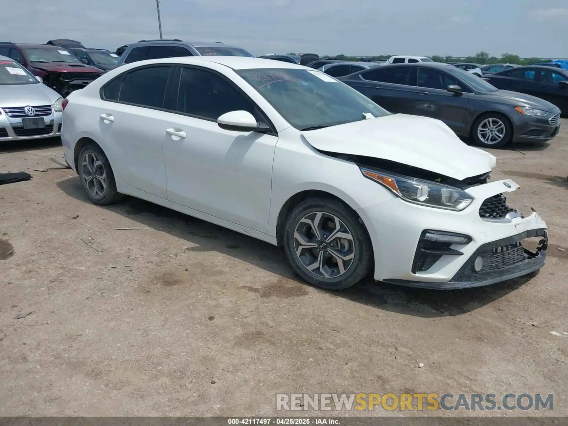 1 Photograph of a damaged car 3KPF24AD5ME378373 KIA FORTE 2021