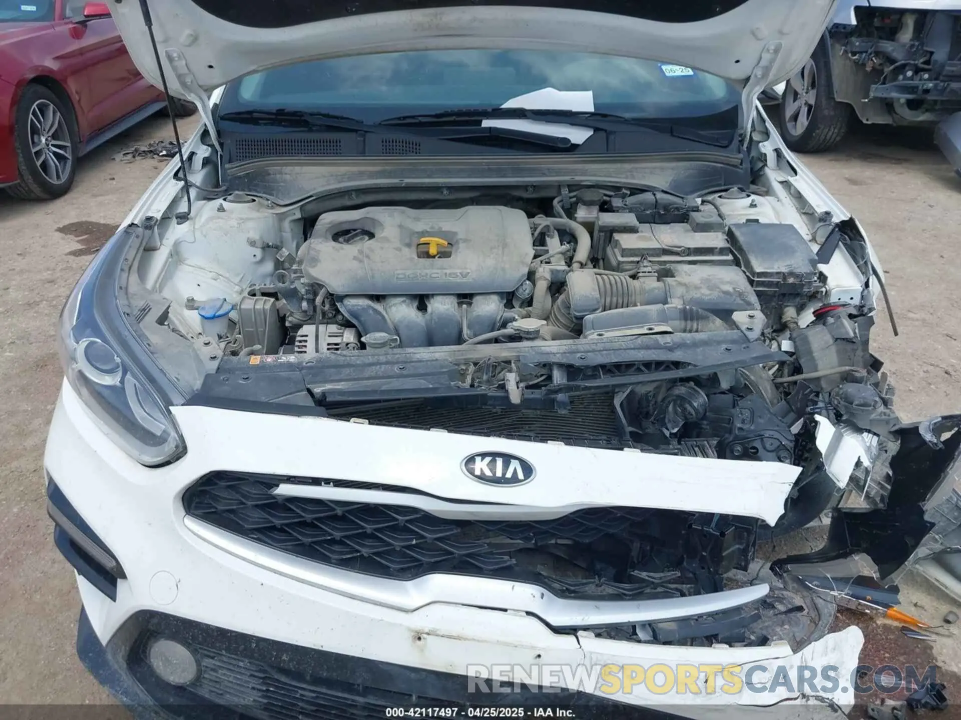 10 Photograph of a damaged car 3KPF24AD5ME378373 KIA FORTE 2021