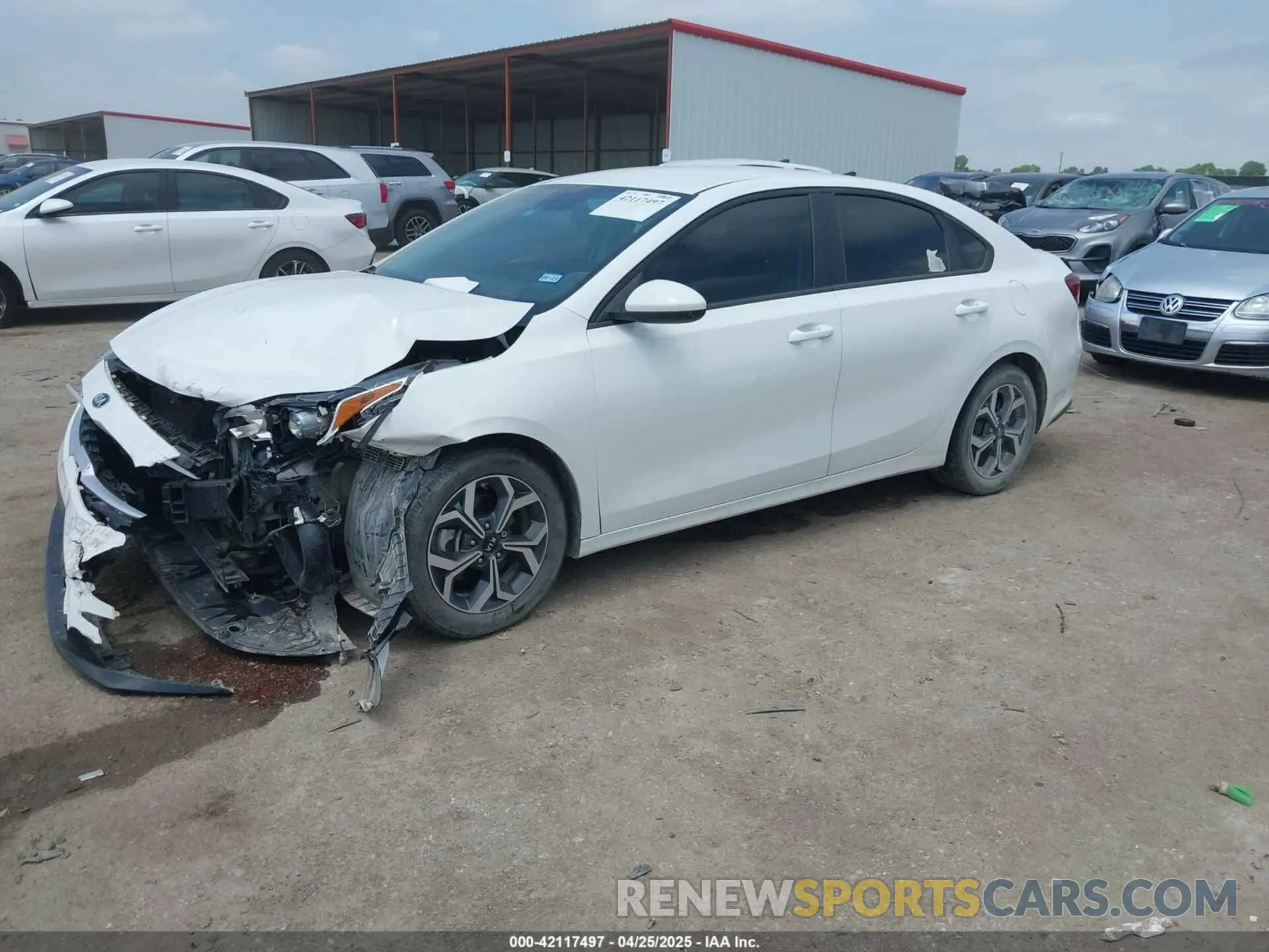 2 Photograph of a damaged car 3KPF24AD5ME378373 KIA FORTE 2021