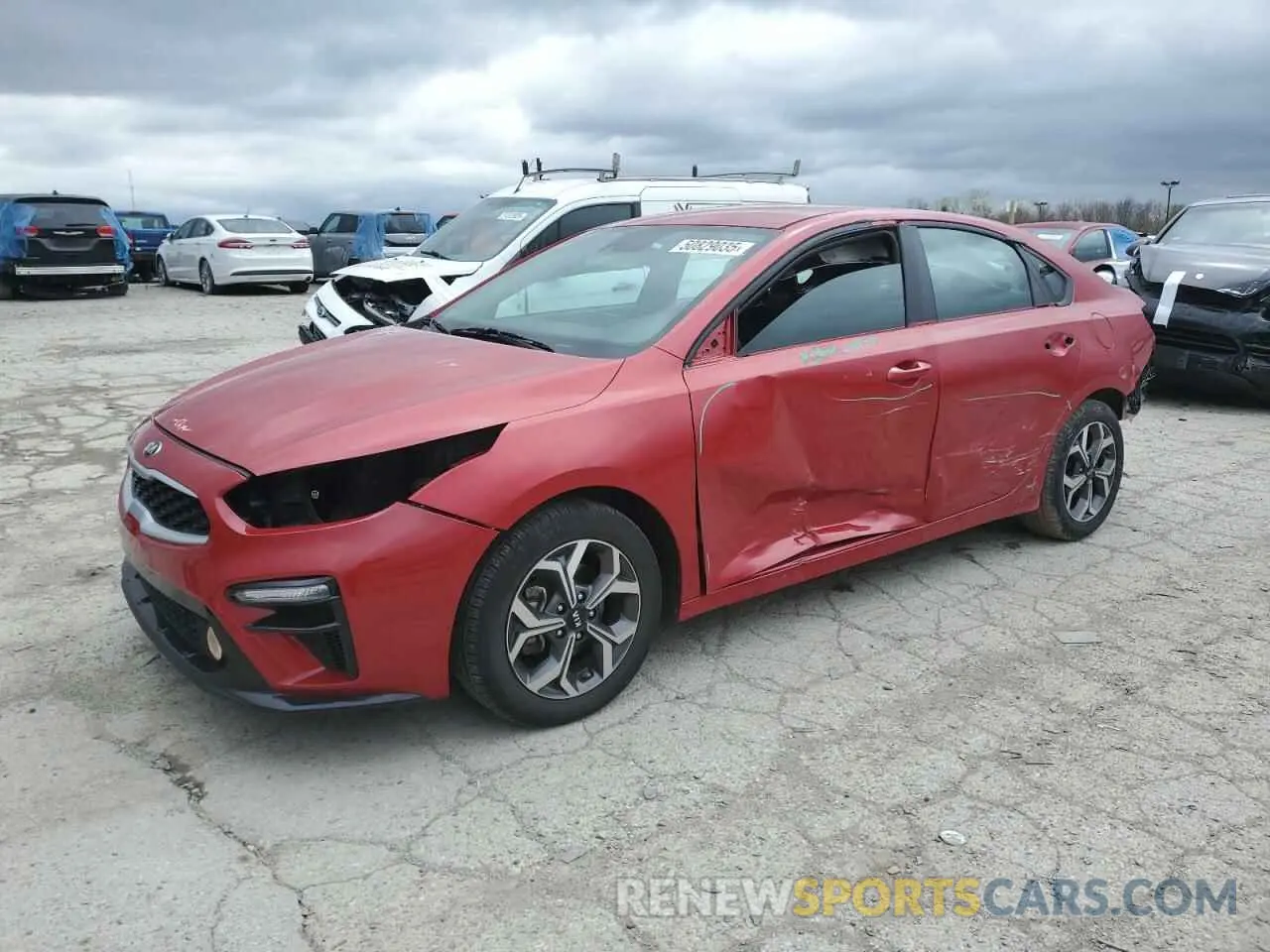 1 Фотография поврежденного автомобиля 3KPF24AD5ME378745 KIA FORTE 2021