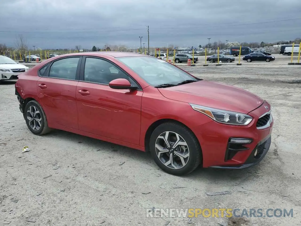 4 Фотография поврежденного автомобиля 3KPF24AD5ME378745 KIA FORTE 2021