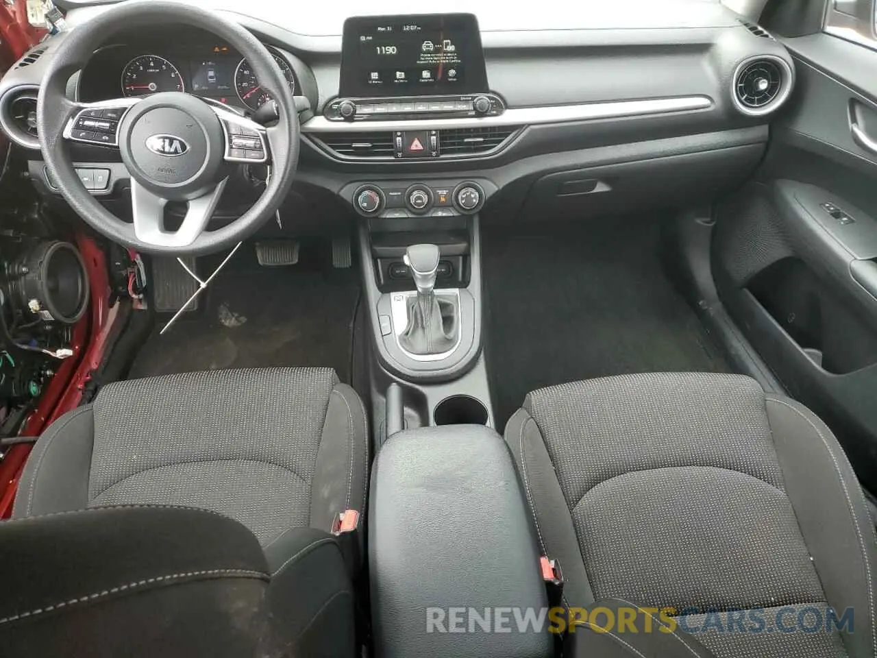8 Фотография поврежденного автомобиля 3KPF24AD5ME378745 KIA FORTE 2021