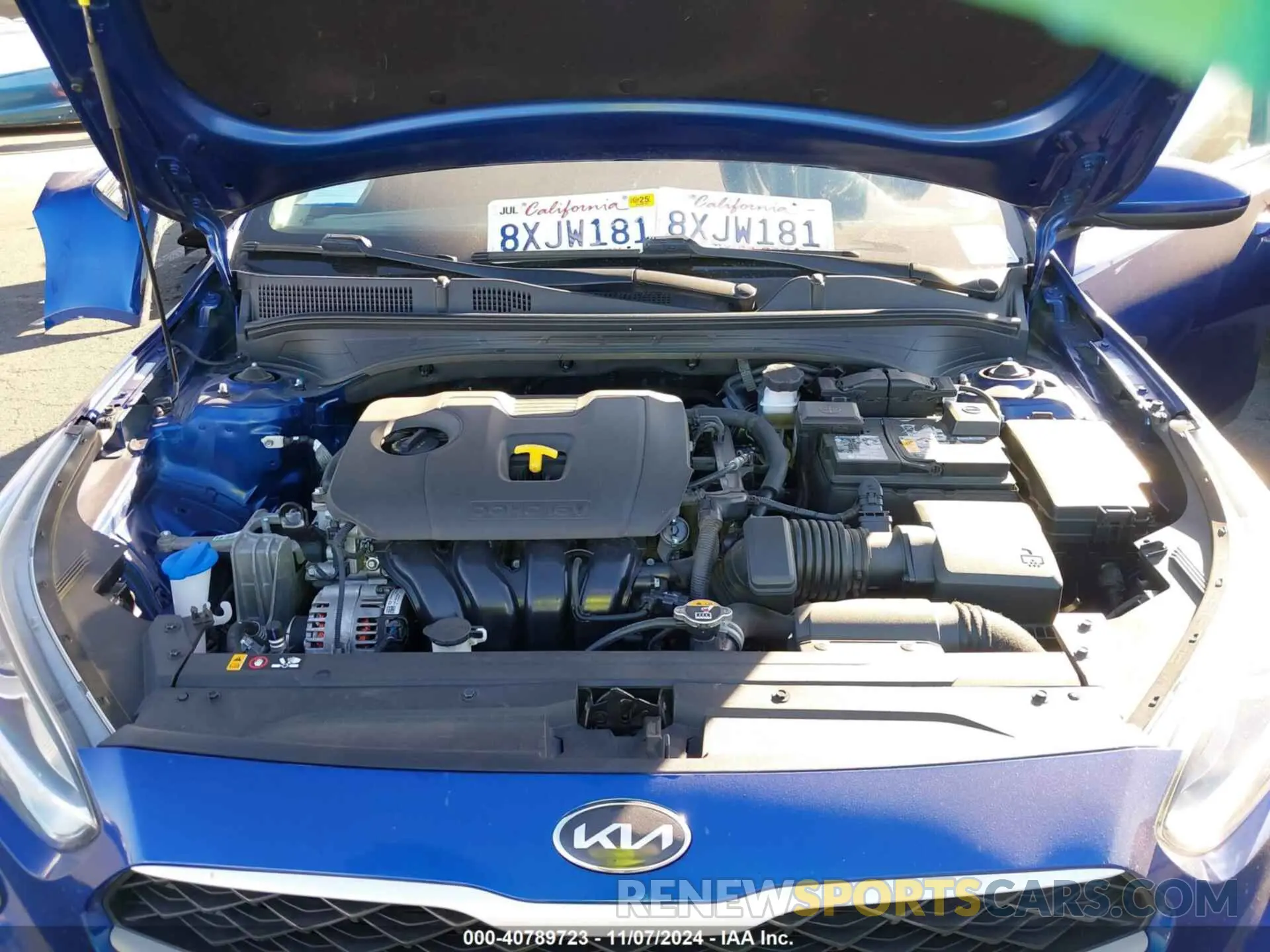 10 Фотография поврежденного автомобиля 3KPF24AD5ME386084 KIA FORTE 2021
