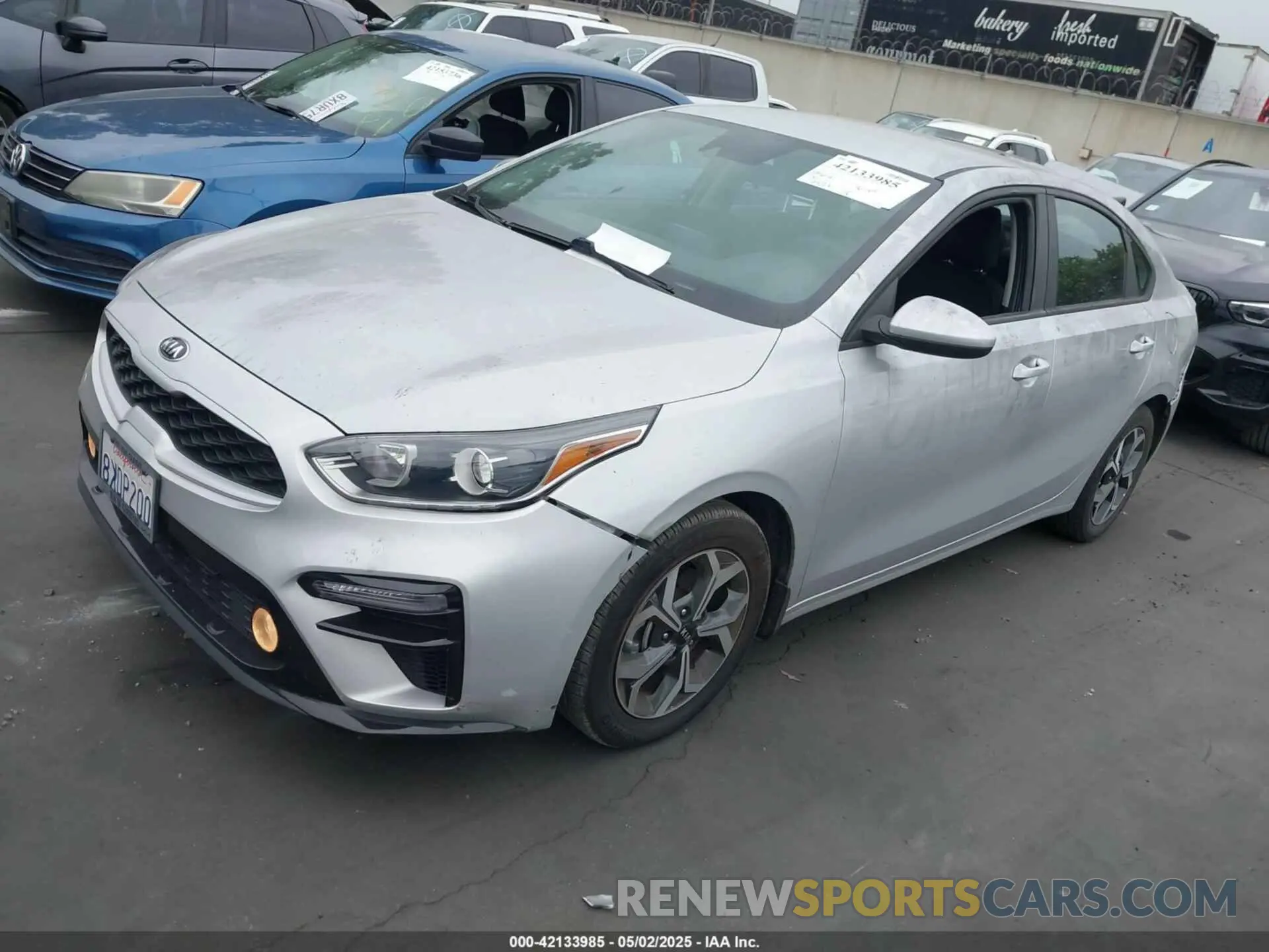 2 Photograph of a damaged car 3KPF24AD5ME387610 KIA FORTE 2021