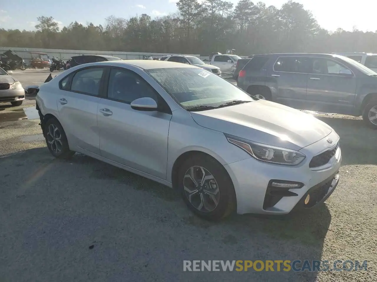 4 Photograph of a damaged car 3KPF24AD5ME389888 KIA FORTE 2021