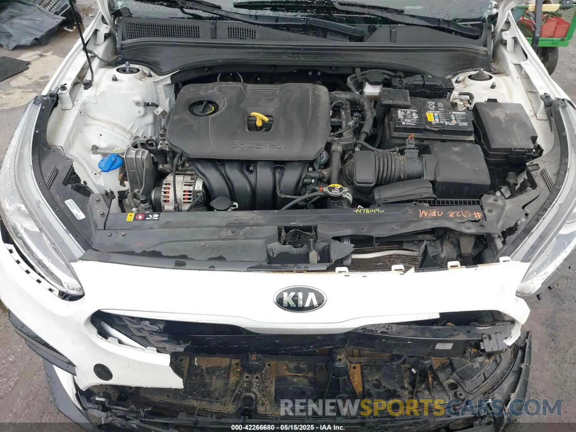 10 Фотография поврежденного автомобиля 3KPF24AD5ME405958 KIA FORTE 2021