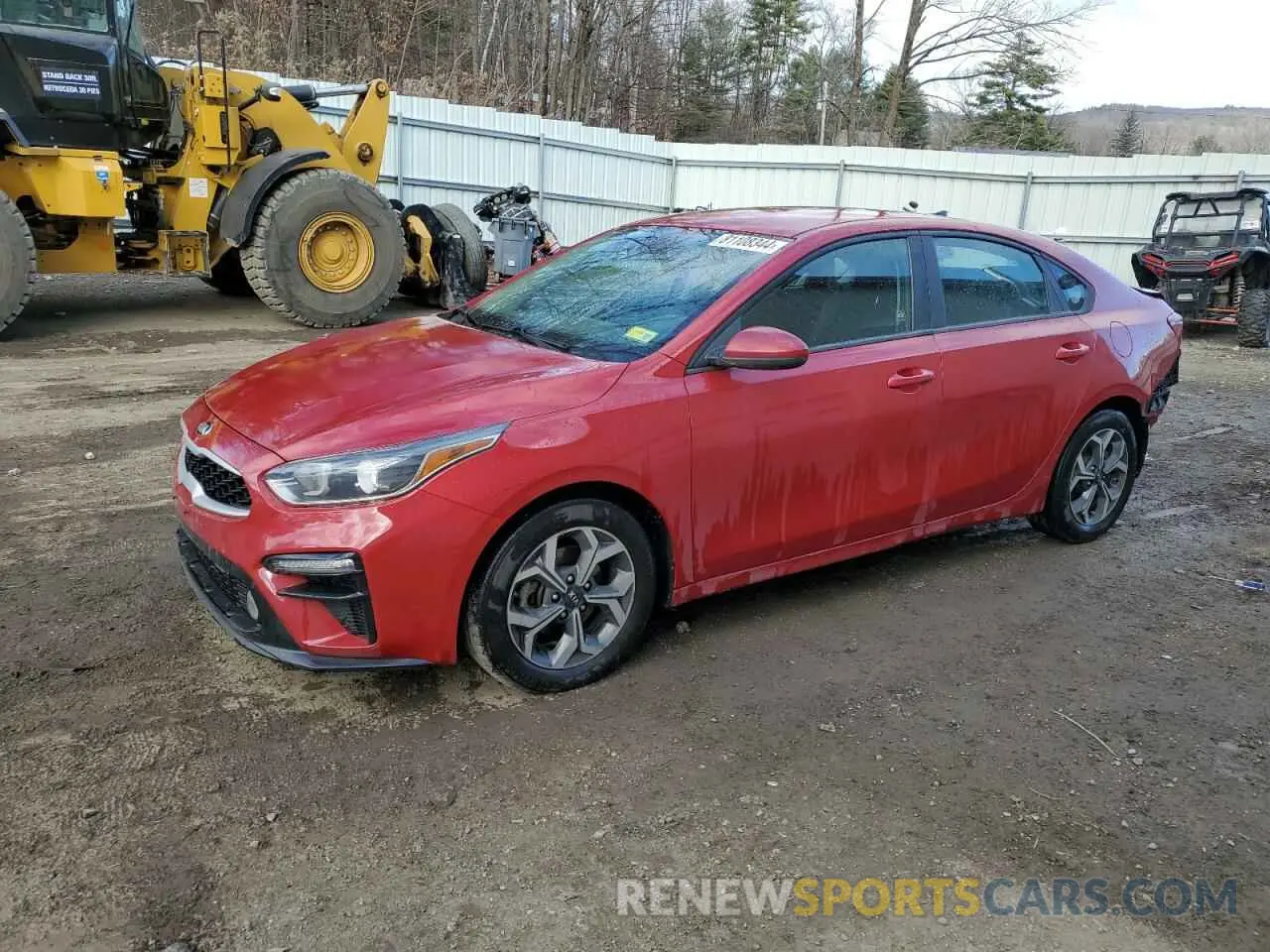 1 Photograph of a damaged car 3KPF24AD6ME268917 KIA FORTE 2021