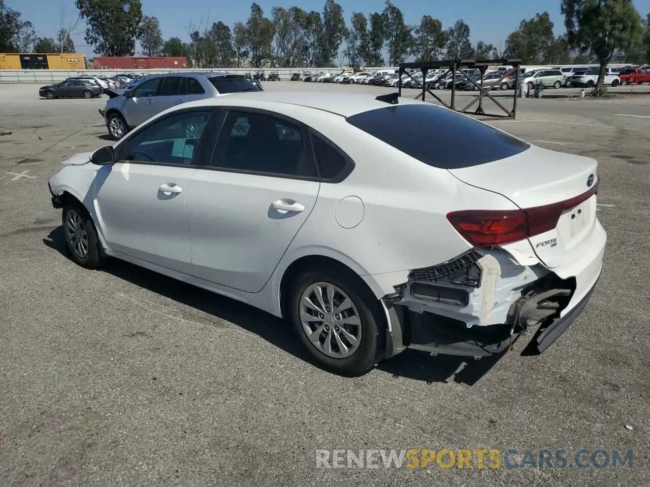 2 Photograph of a damaged car 3KPF24AD6ME285362 KIA FORTE 2021