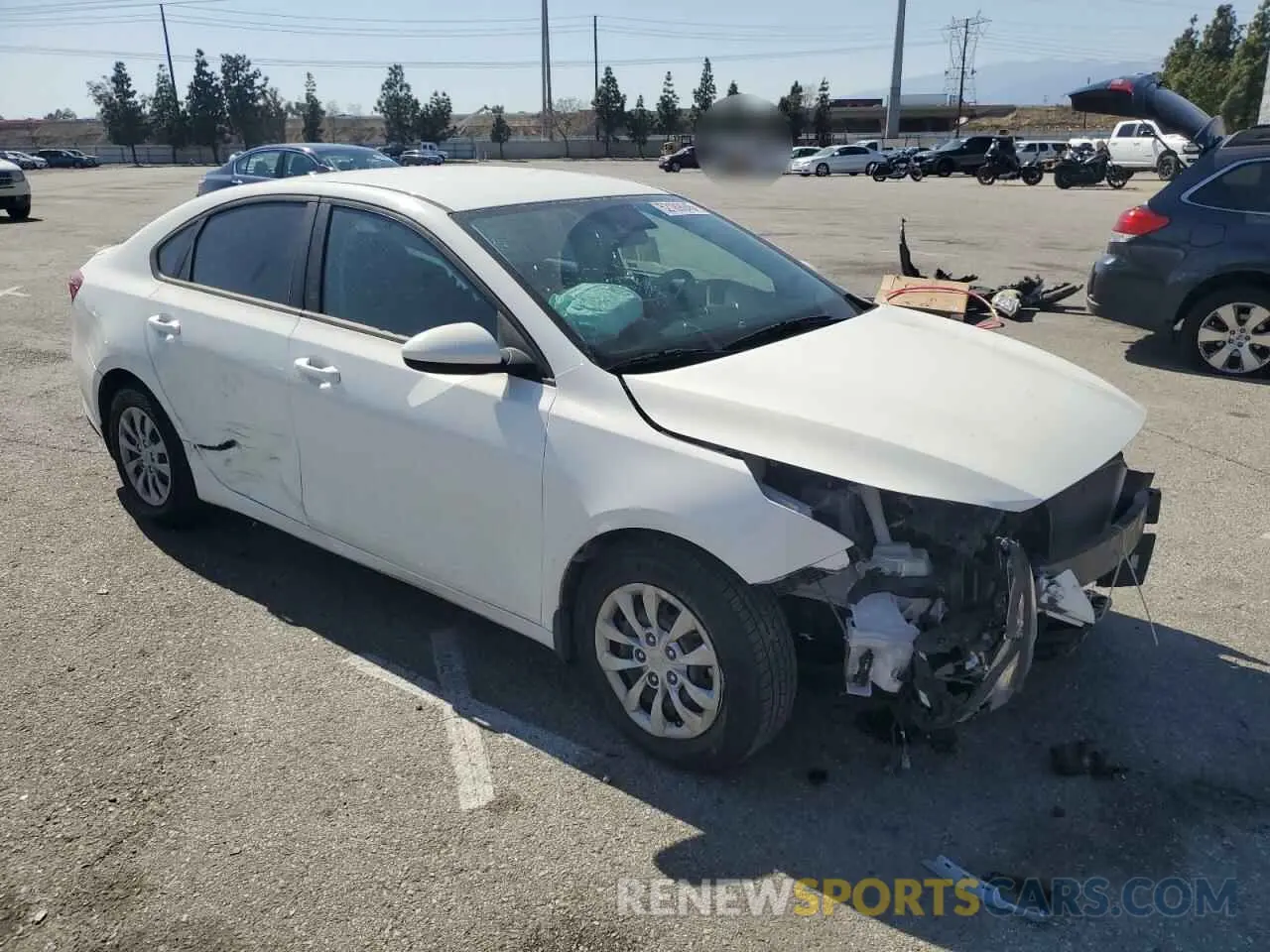 4 Photograph of a damaged car 3KPF24AD6ME285362 KIA FORTE 2021