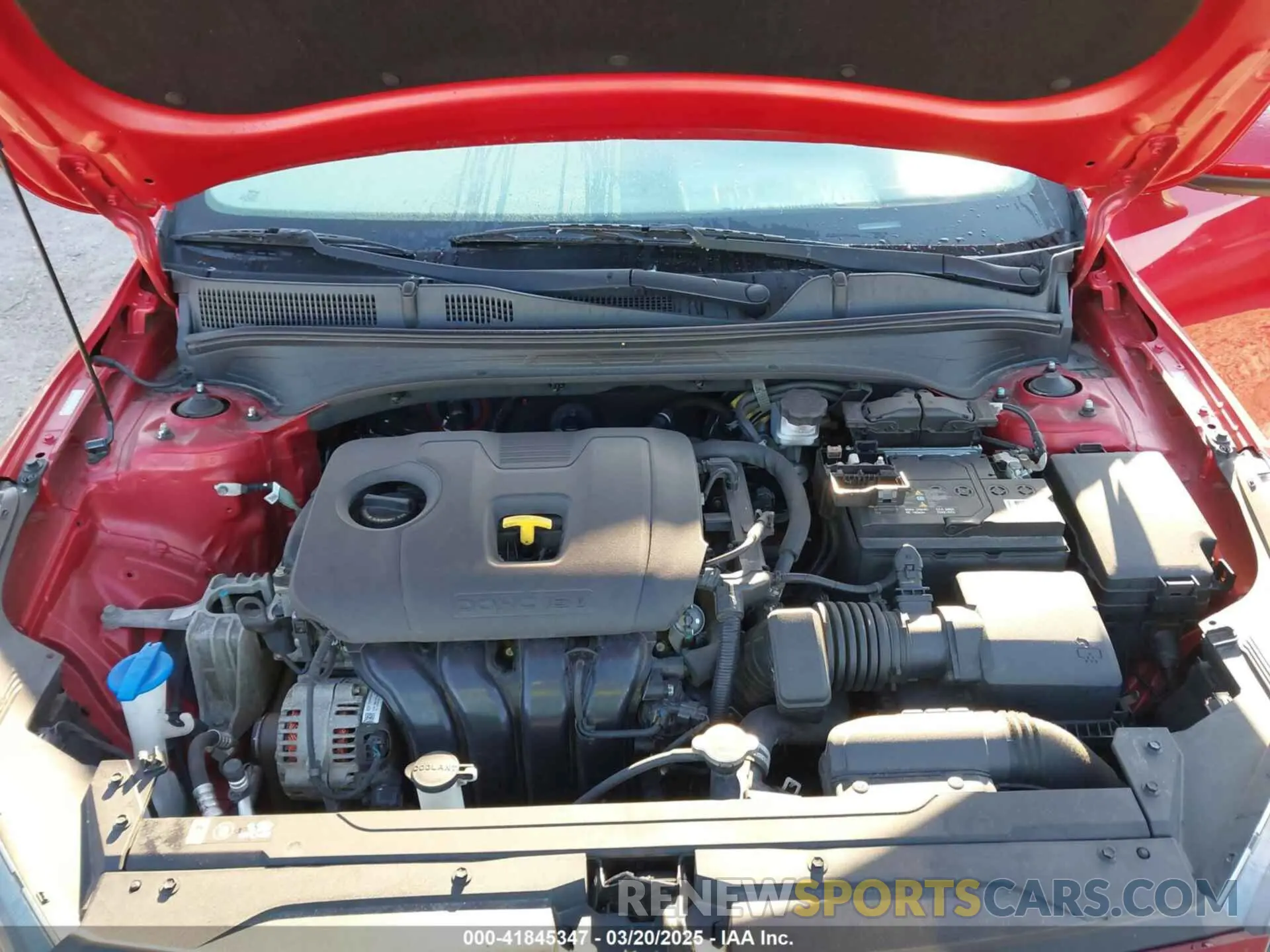 10 Фотография поврежденного автомобиля 3KPF24AD6ME285460 KIA FORTE 2021
