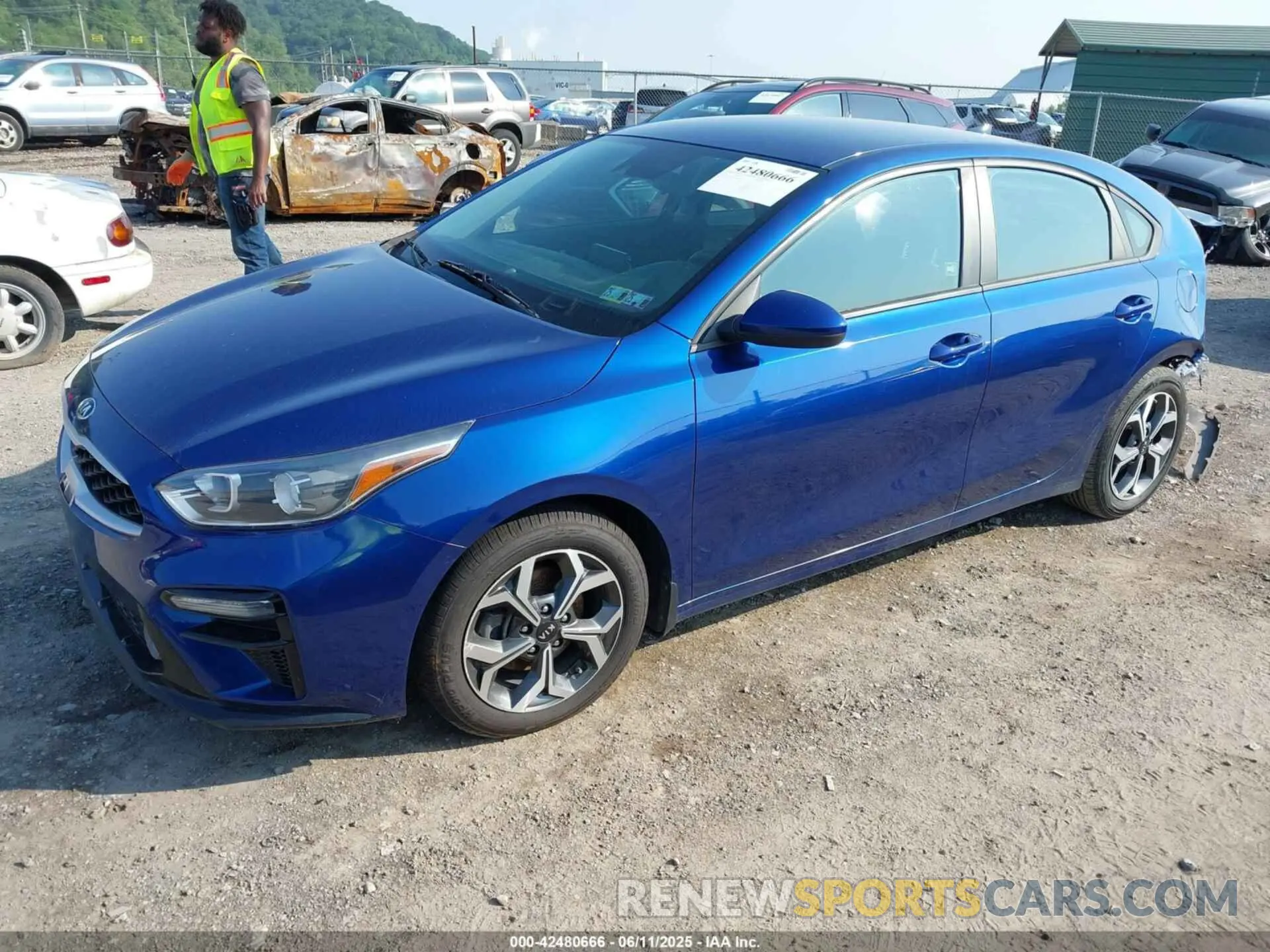 2 Photograph of a damaged car 3KPF24AD6ME286818 KIA FORTE 2021