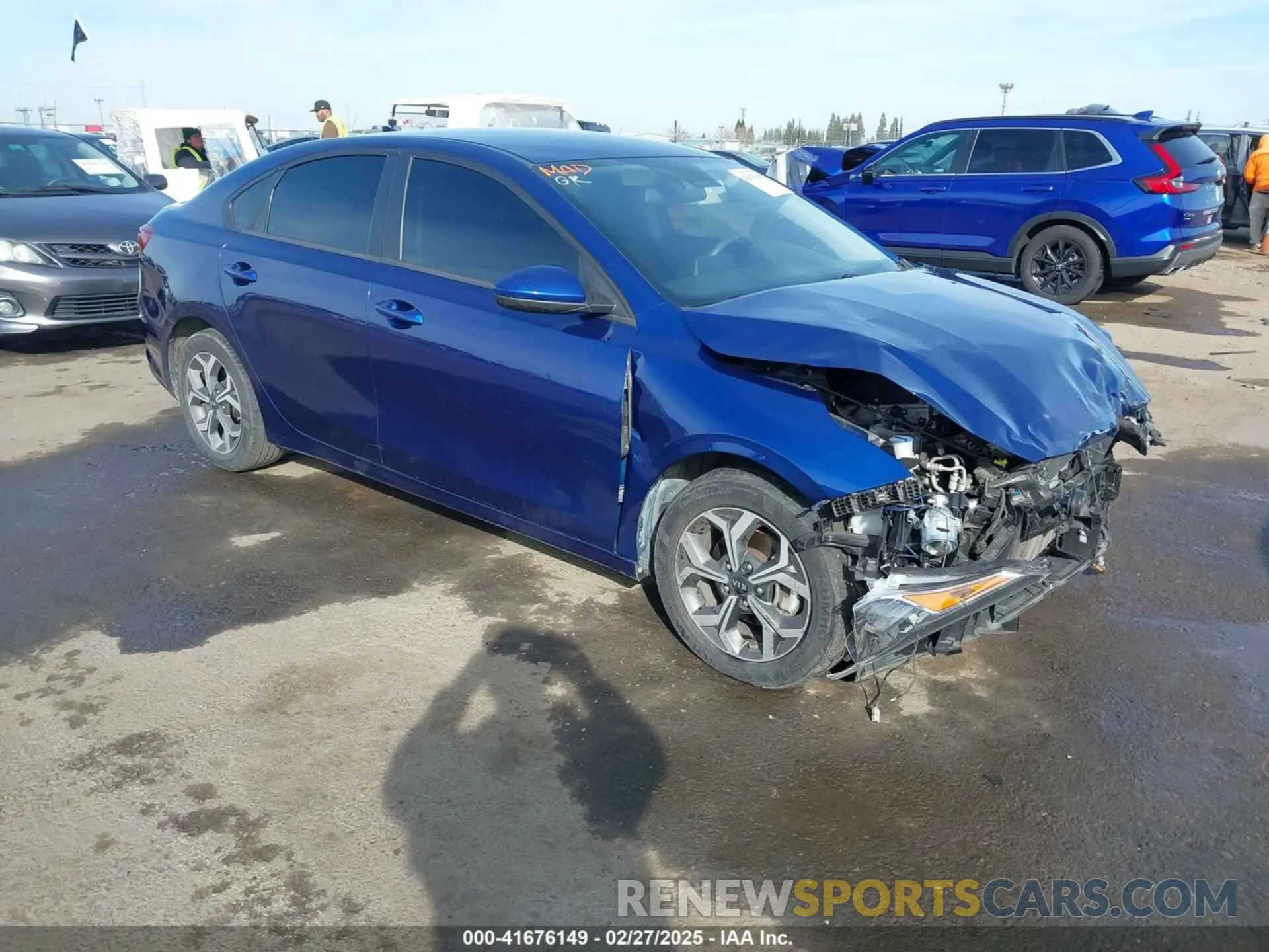 1 Фотография поврежденного автомобиля 3KPF24AD6ME290691 KIA FORTE 2021