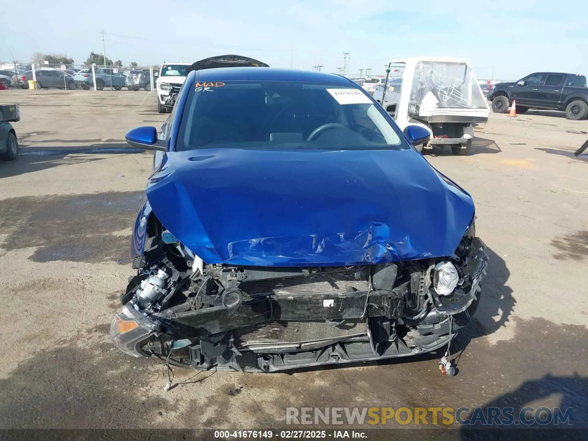 6 Фотография поврежденного автомобиля 3KPF24AD6ME290691 KIA FORTE 2021