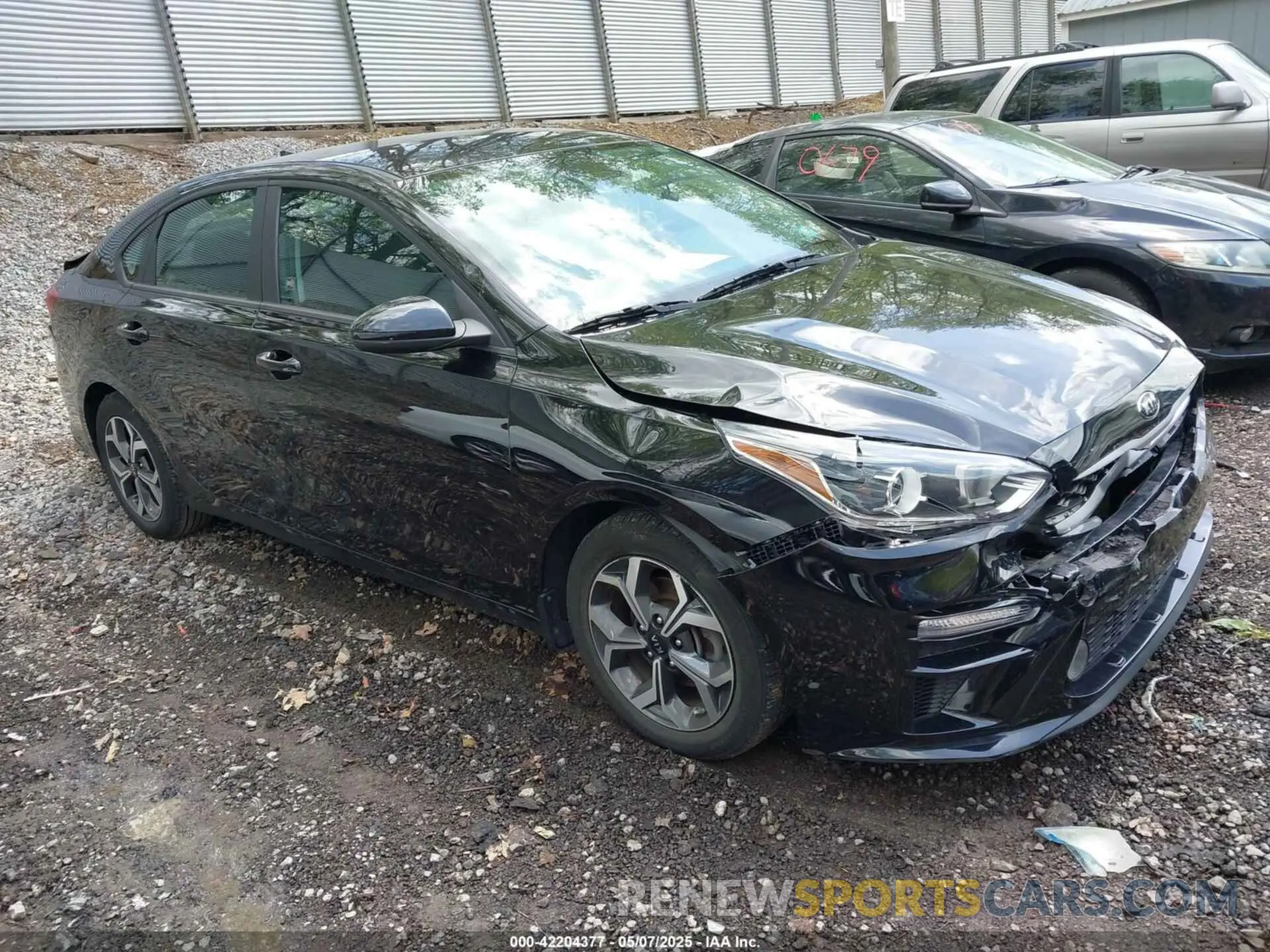 1 Photograph of a damaged car 3KPF24AD6ME307117 KIA FORTE 2021