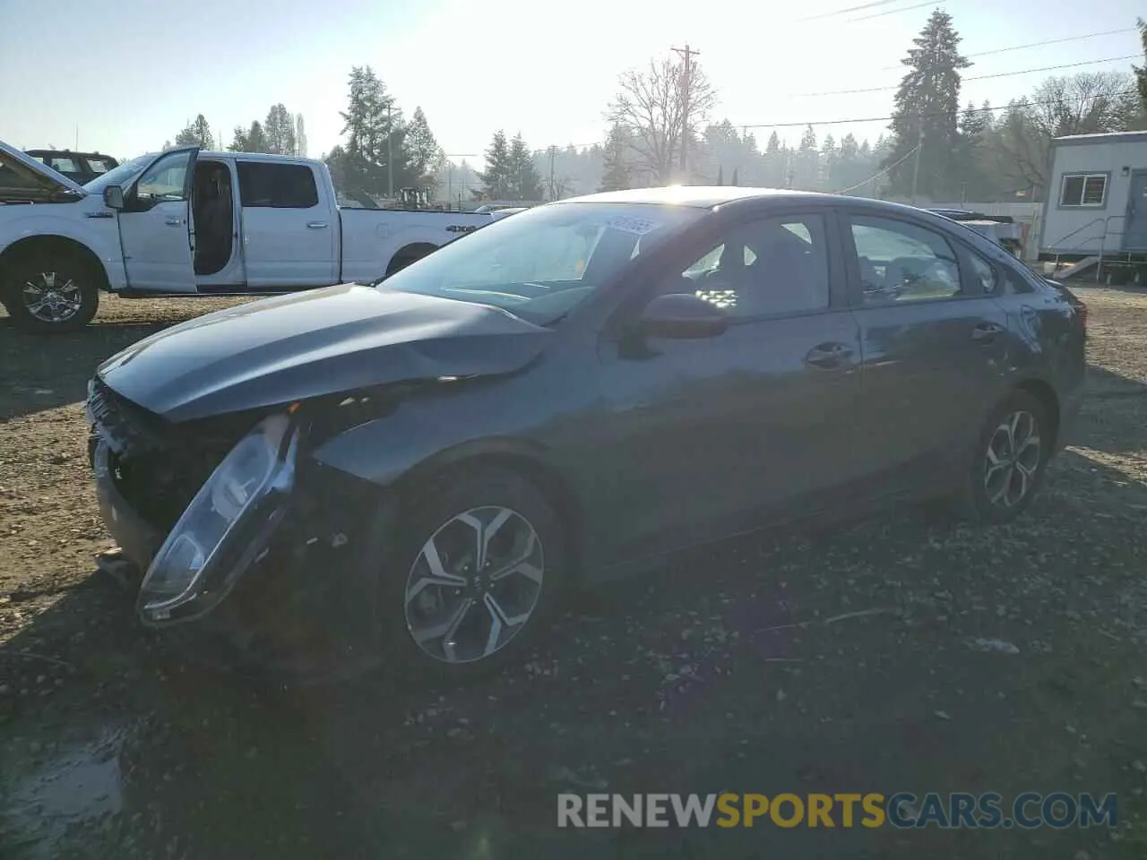 1 Photograph of a damaged car 3KPF24AD6ME316884 KIA FORTE 2021