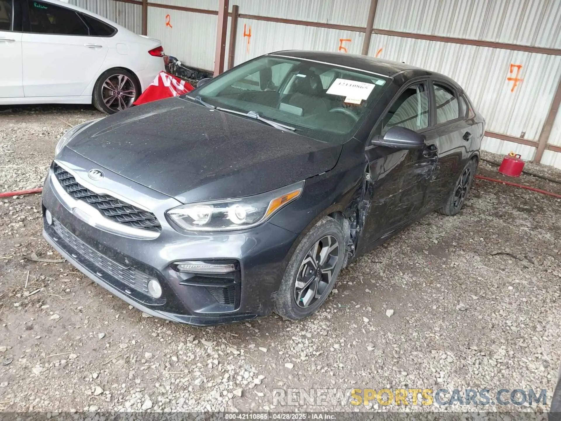 2 Photograph of a damaged car 3KPF24AD6ME323317 KIA FORTE 2021