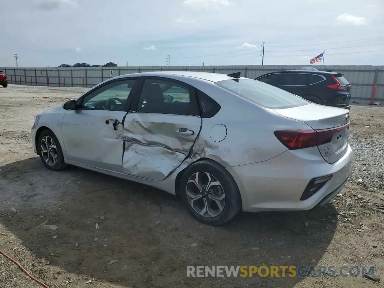 2 Photograph of a damaged car 3KPF24AD6ME336469 KIA FORTE 2021