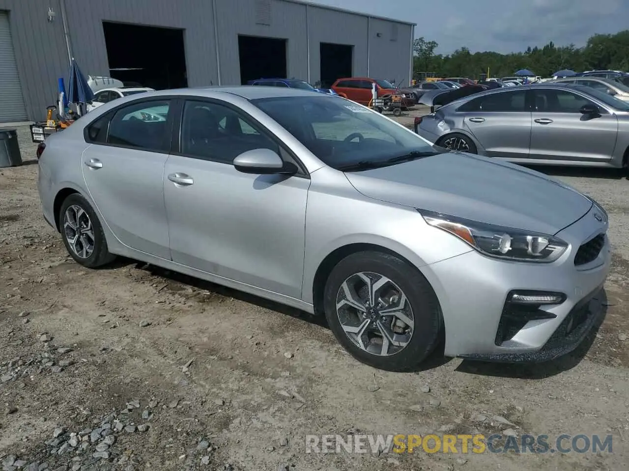 4 Photograph of a damaged car 3KPF24AD6ME336469 KIA FORTE 2021