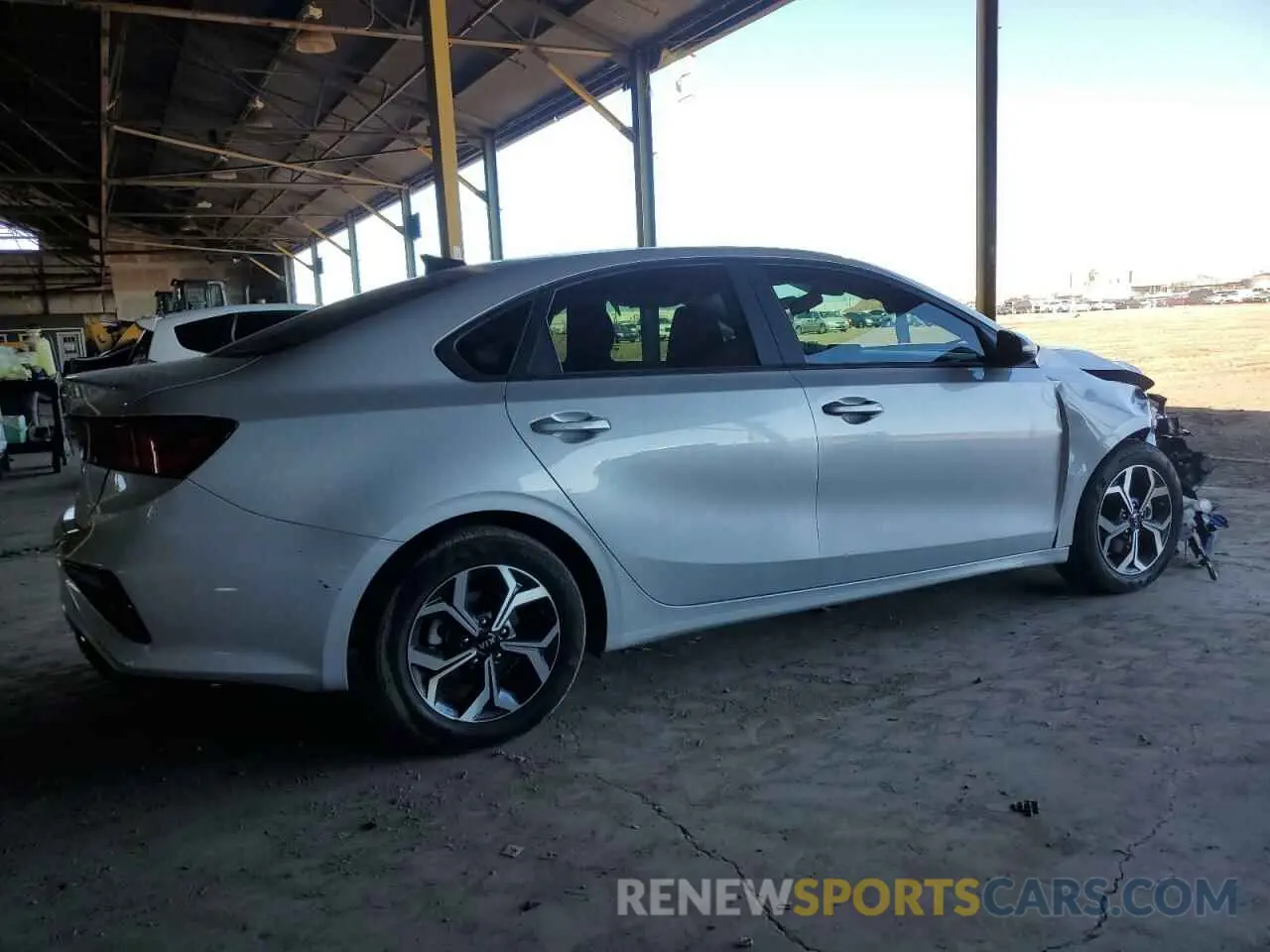 3 Photograph of a damaged car 3KPF24AD6ME336990 KIA FORTE 2021