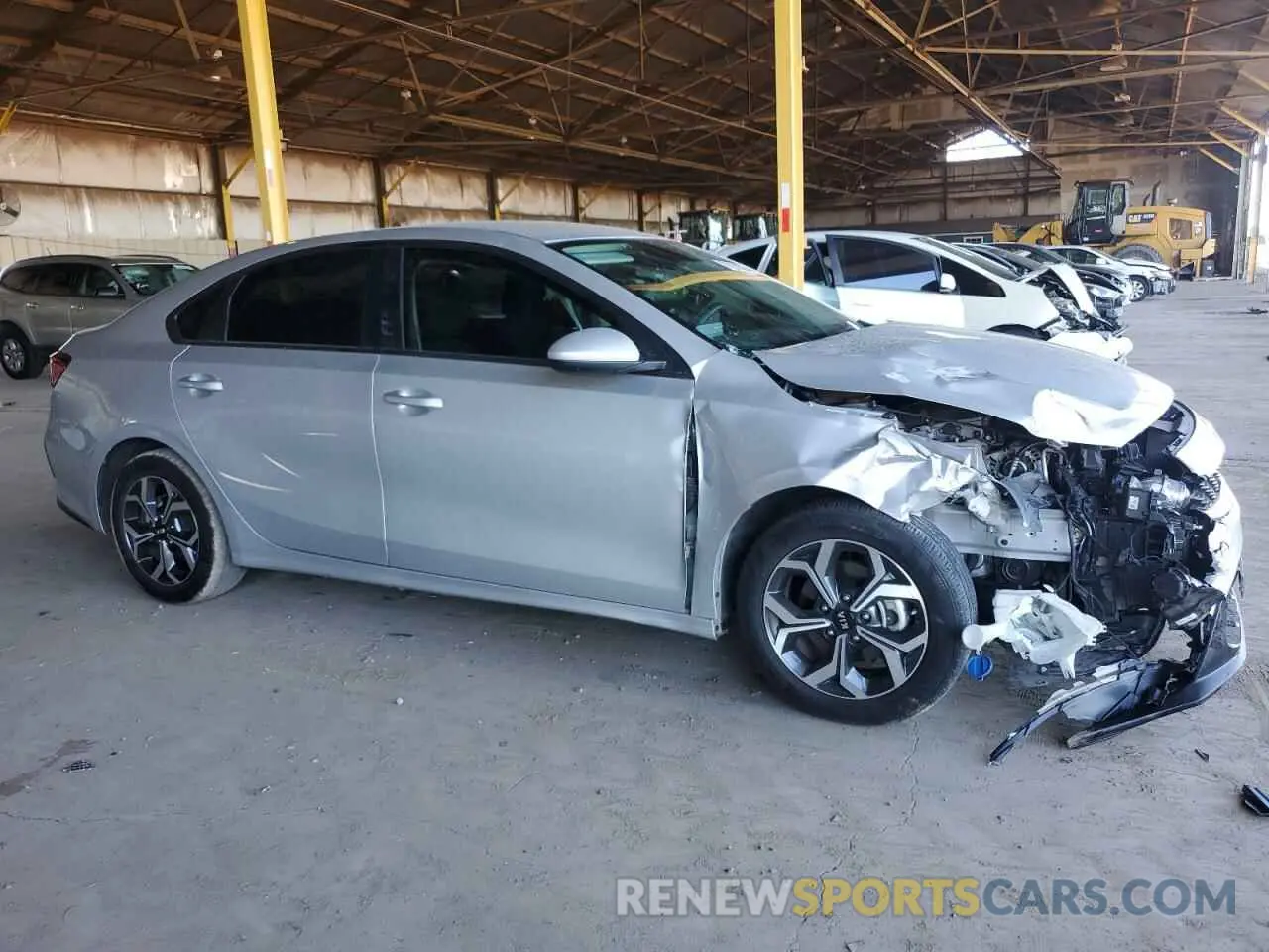 4 Photograph of a damaged car 3KPF24AD6ME336990 KIA FORTE 2021