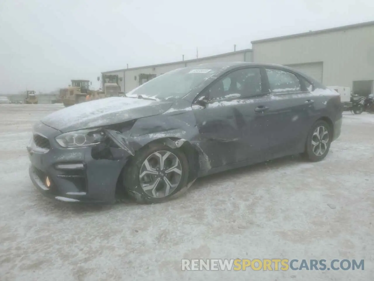 1 Photograph of a damaged car 3KPF24AD6ME366488 KIA FORTE 2021