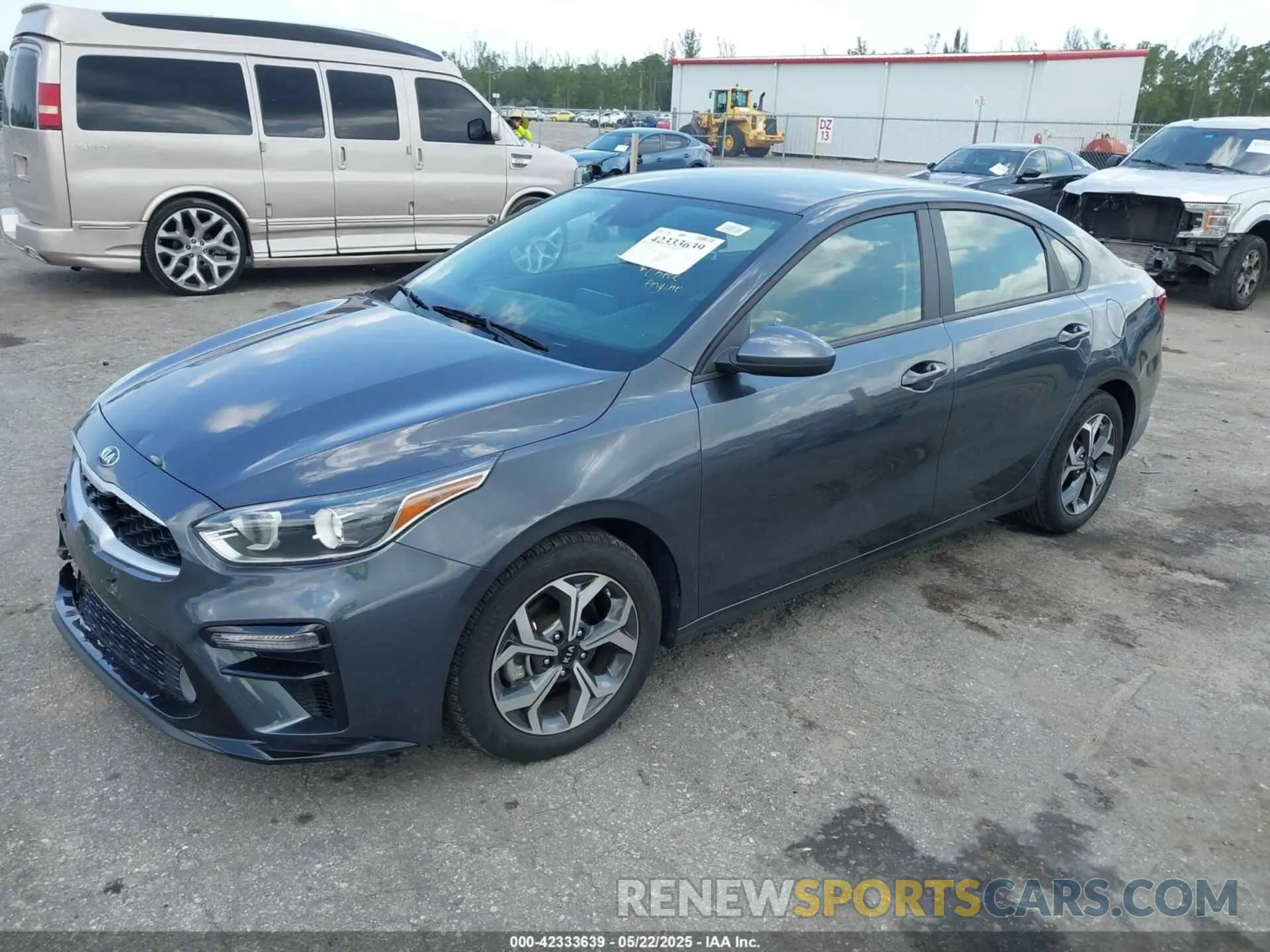 2 Photograph of a damaged car 3KPF24AD6ME371772 KIA FORTE 2021