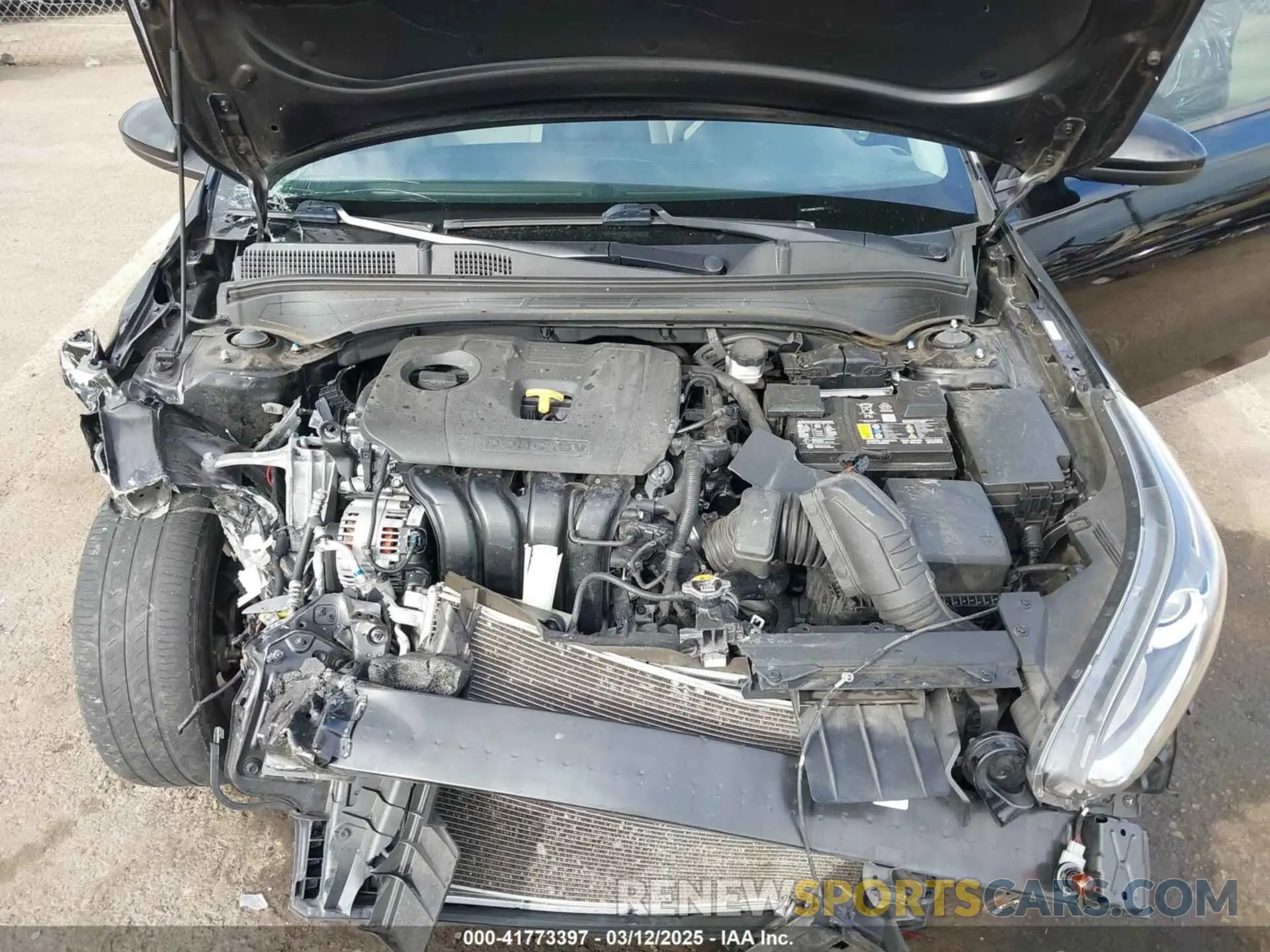 10 Фотография поврежденного автомобиля 3KPF24AD6ME377751 KIA FORTE 2021