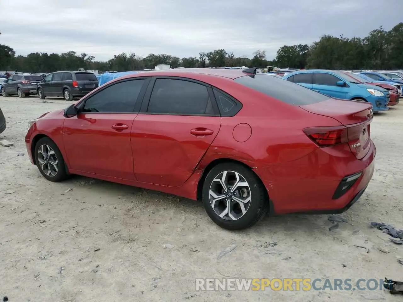 2 Фотография поврежденного автомобиля 3KPF24AD6ME379676 KIA FORTE 2021