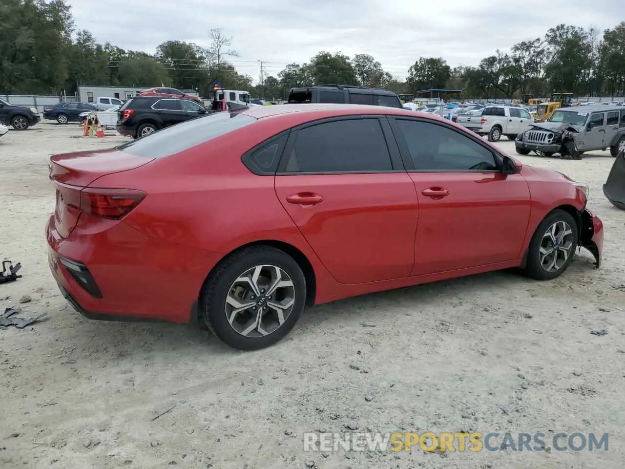 3 Фотография поврежденного автомобиля 3KPF24AD6ME379676 KIA FORTE 2021