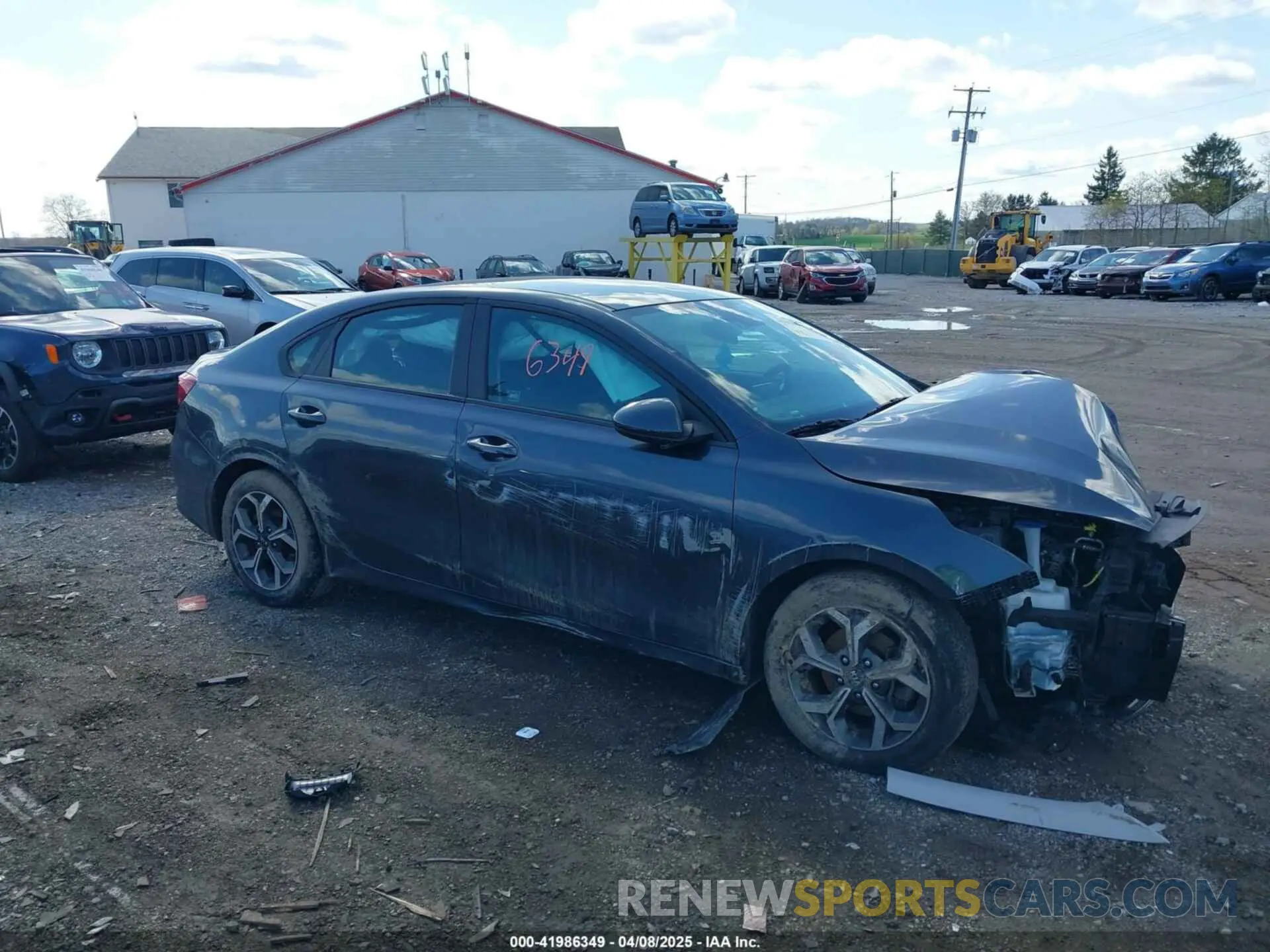 13 Photograph of a damaged car 3KPF24AD7ME266867 KIA FORTE 2021