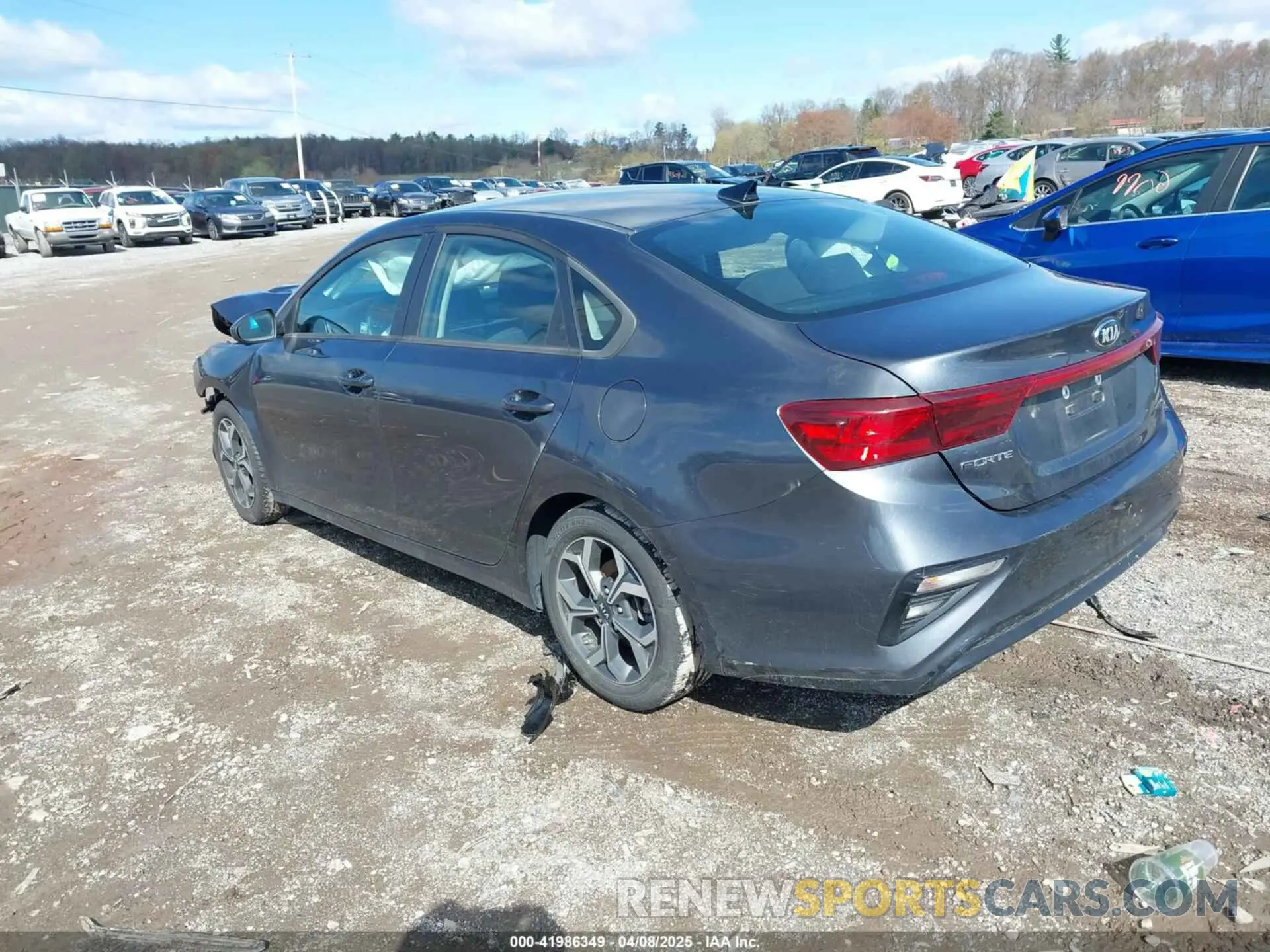3 Photograph of a damaged car 3KPF24AD7ME266867 KIA FORTE 2021