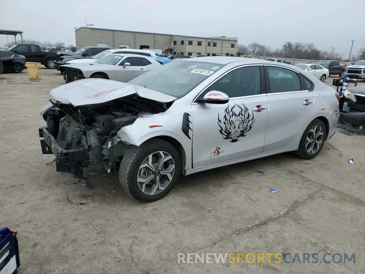 1 Photograph of a damaged car 3KPF24AD7ME294376 KIA FORTE 2021